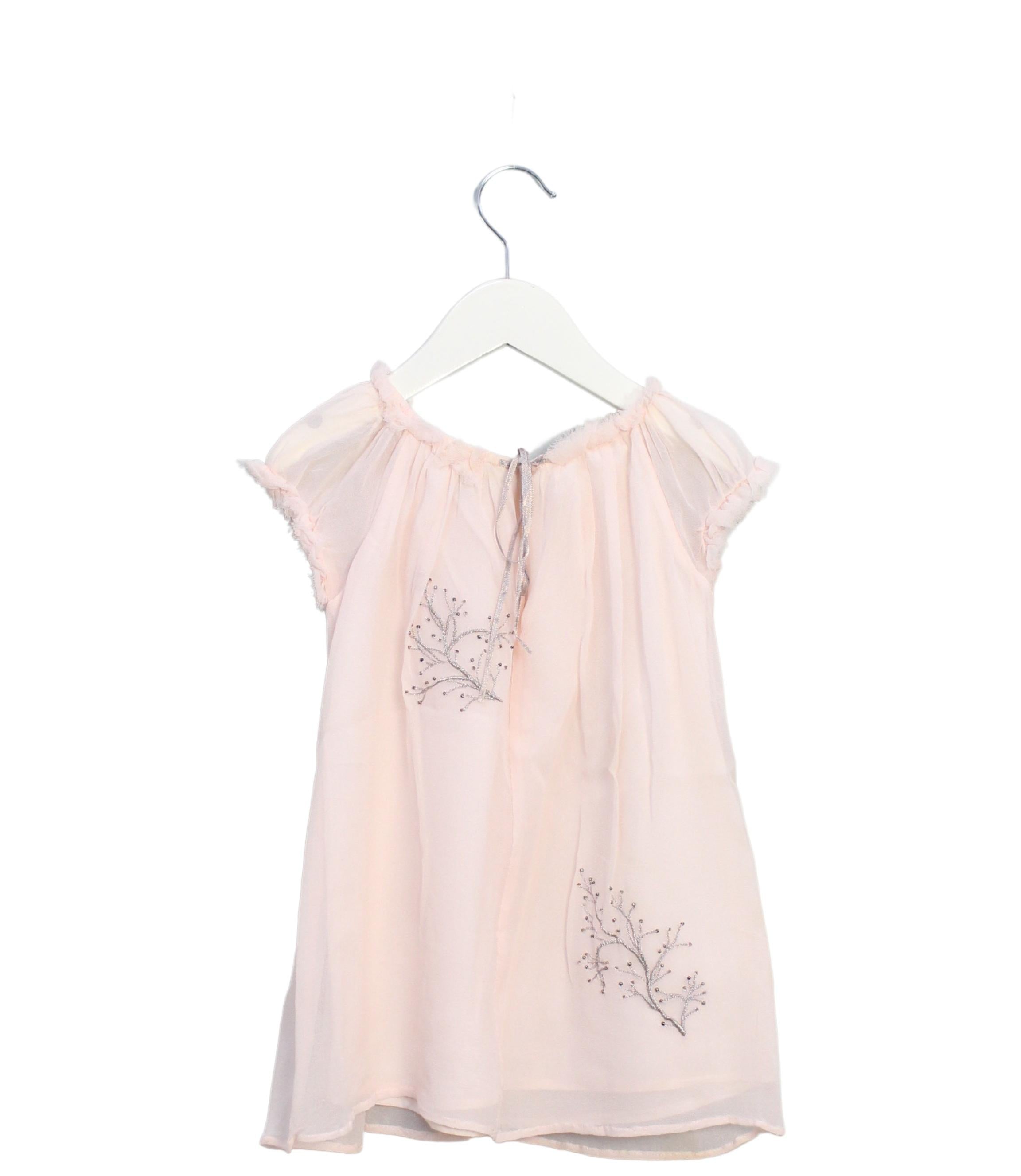 Velveteen Short Sleeve Dress 3T、mySite、g9winljtr