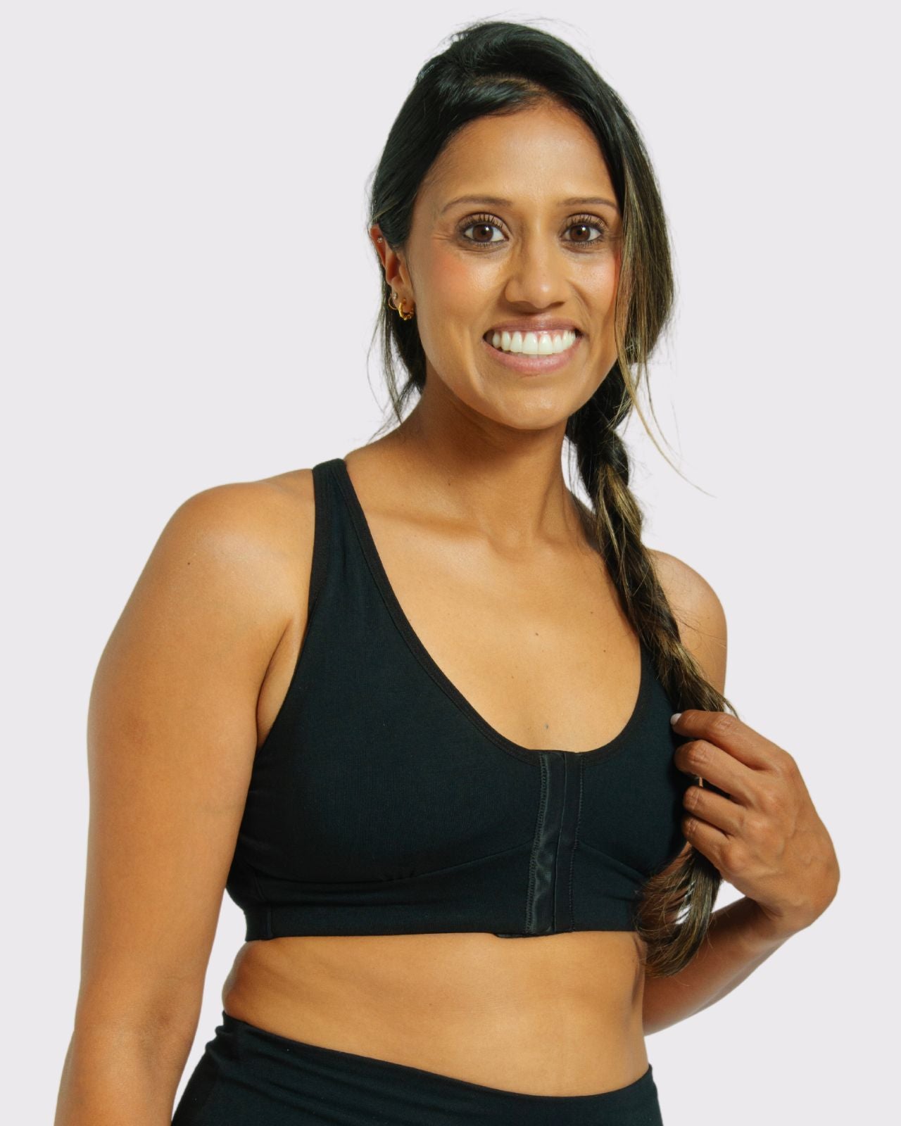 Rora Pocketed Front Closure Bra、mySite、bengalsvssteelers