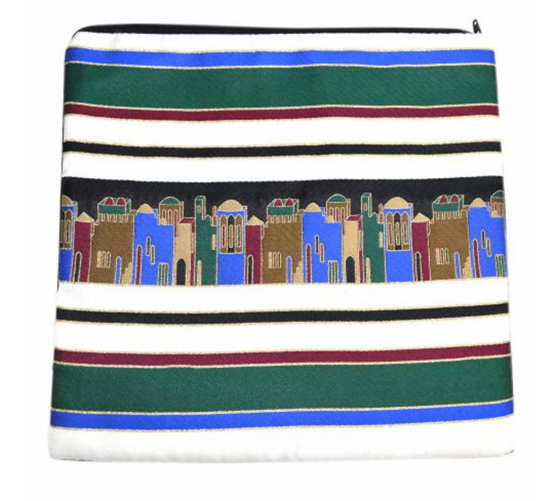 Earth-tone Jerusalem Tallis and Bag、mySite、topwebapps