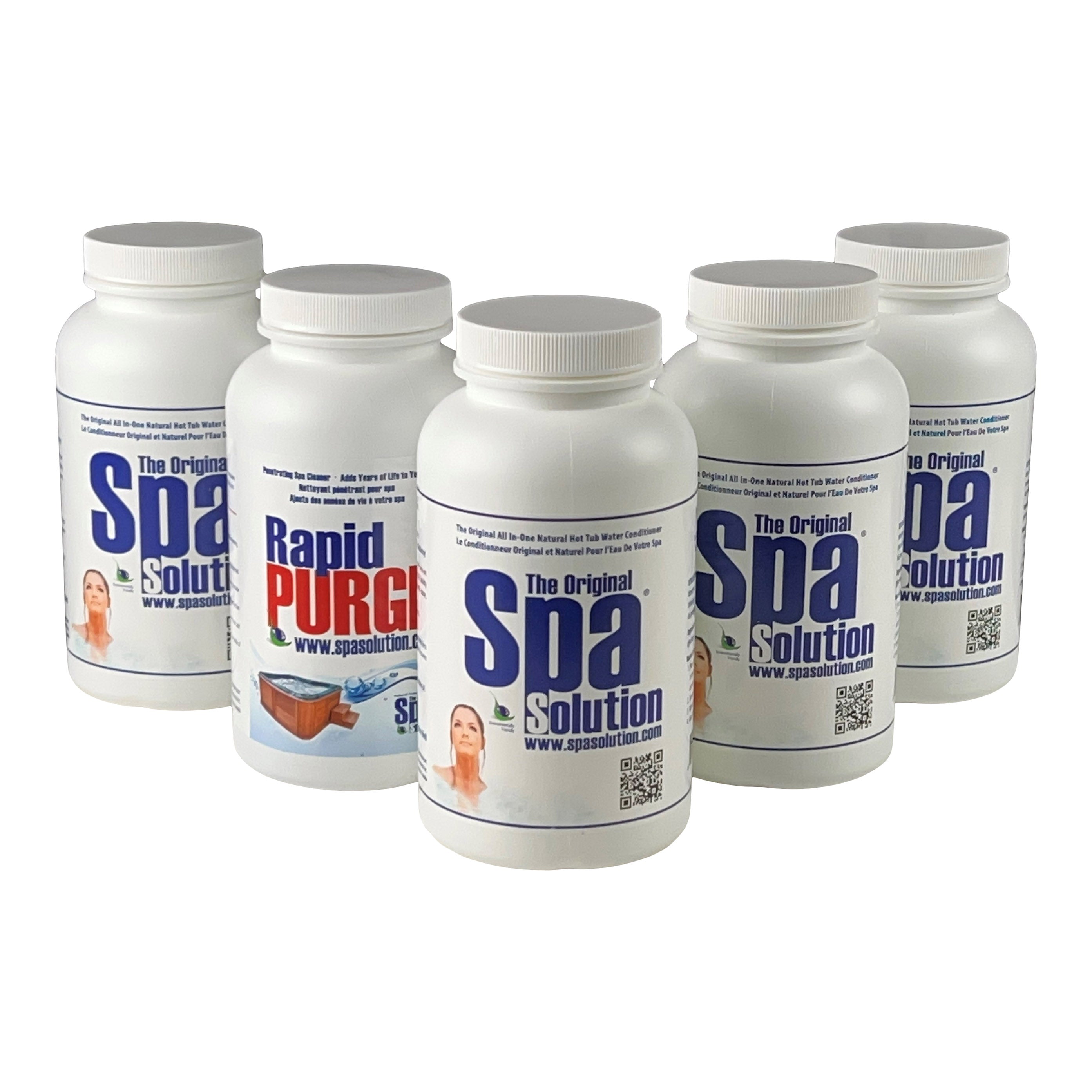 Spa Solution One Year Hot Tub Conditioner 5 Pk、mySite、noshort