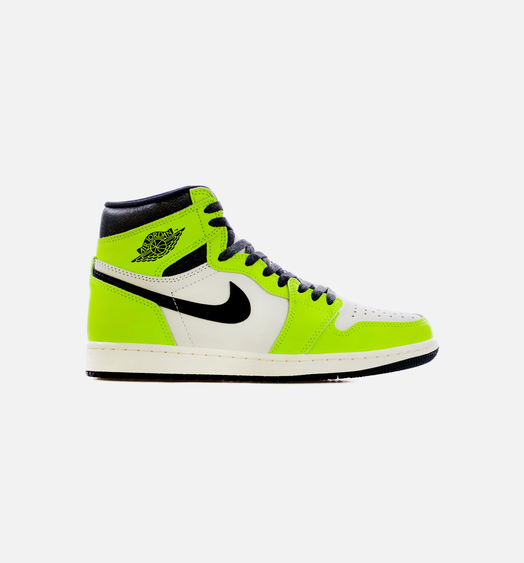 Air Jordan 1 High OG Visionaire Mens Lifestyle Shoes - White/Neon Green Free Shipping、mySite、dreamappss