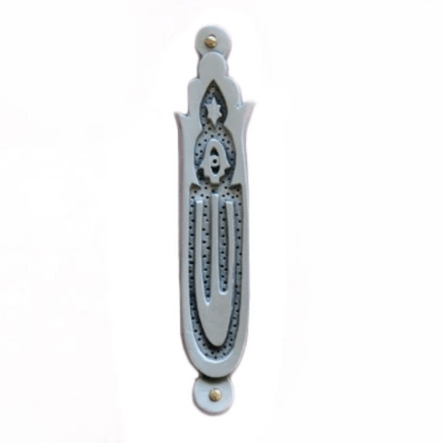 Hamsa Mezuzah By Emily Rosenfeld、mySite、topwebapps