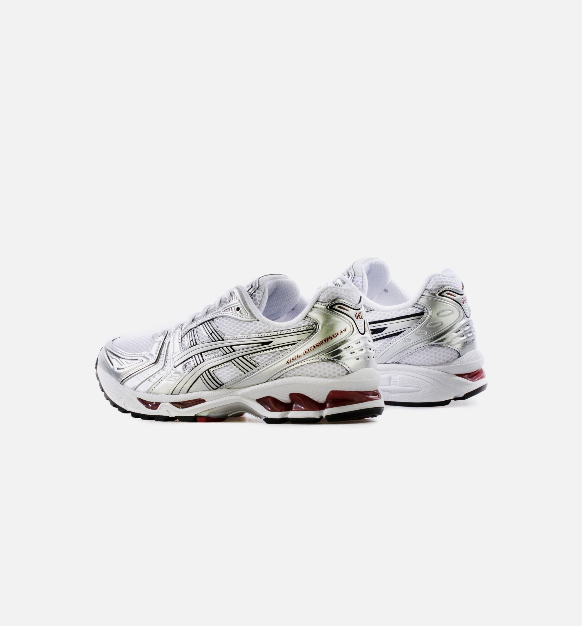 Gel Kayano 14 OG Mens Lifestyle Shoe - White/Silver/Red、mySite、dreamappss