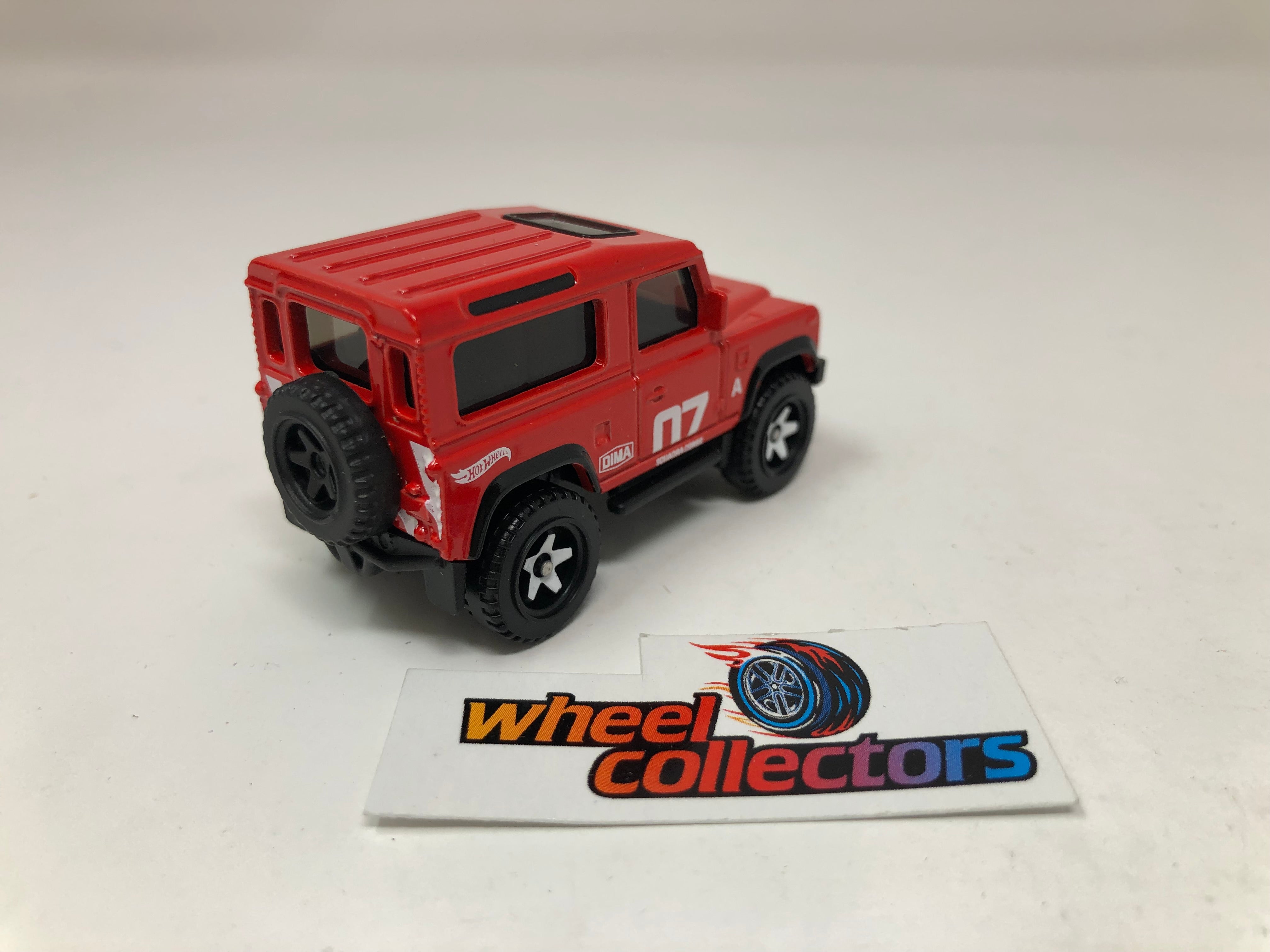 Land Rover Defender 90 * Red * Hot Wheels Loose 1:64 Scale、mySite、hgirdovlk