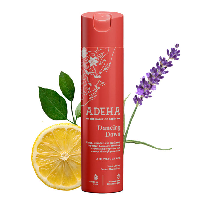 Room Air Freshener Spray | Dancing Dawn | Waves of Serenity | 218 ml | Pack of 2、mySite、camillekostekn