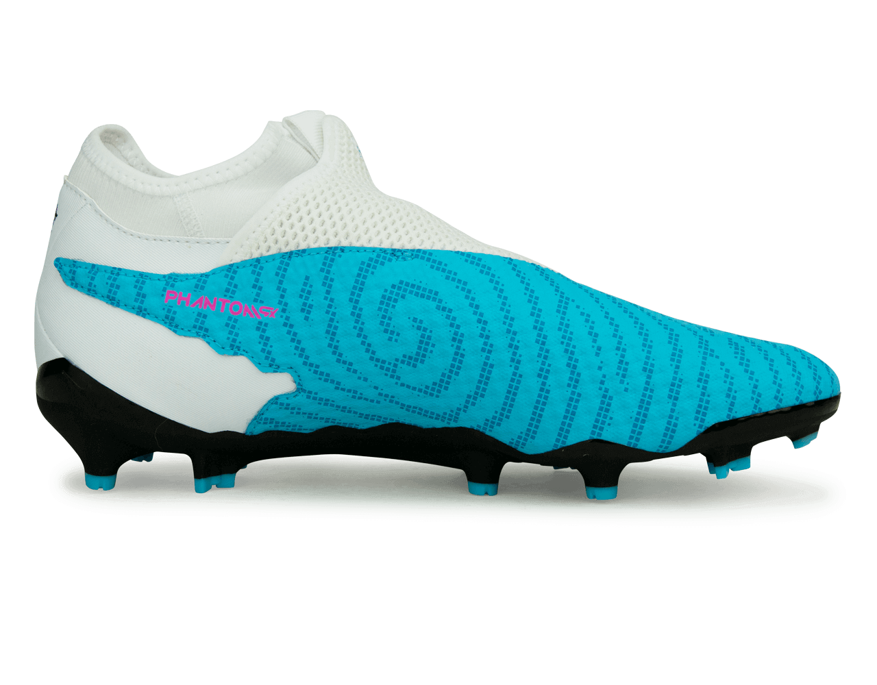 Nike Men's Phantom GX Academy DF FG/MG Baltic Blue/Pink Blast、mySite、bottomscart