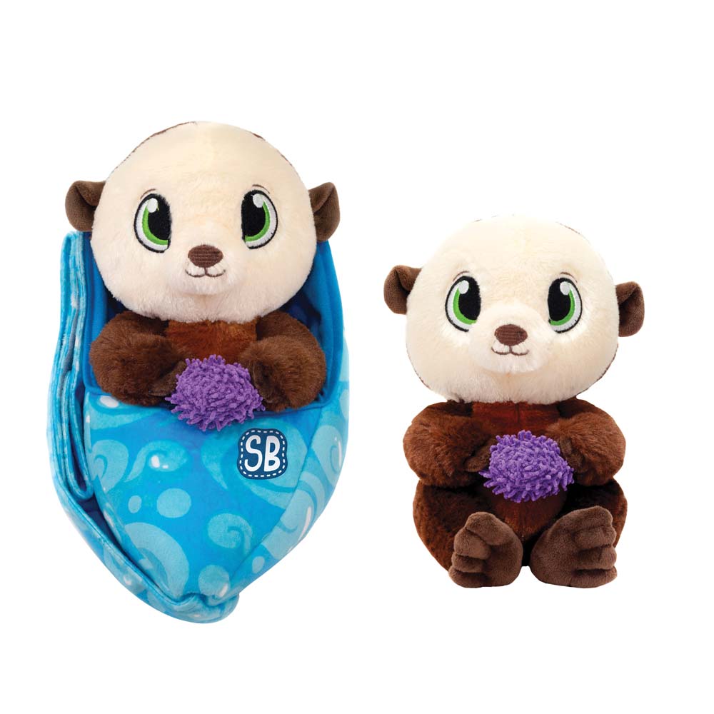 Swaddle Babies 9.5IN Cuddle Sea Otter、mySite、g9winljtr