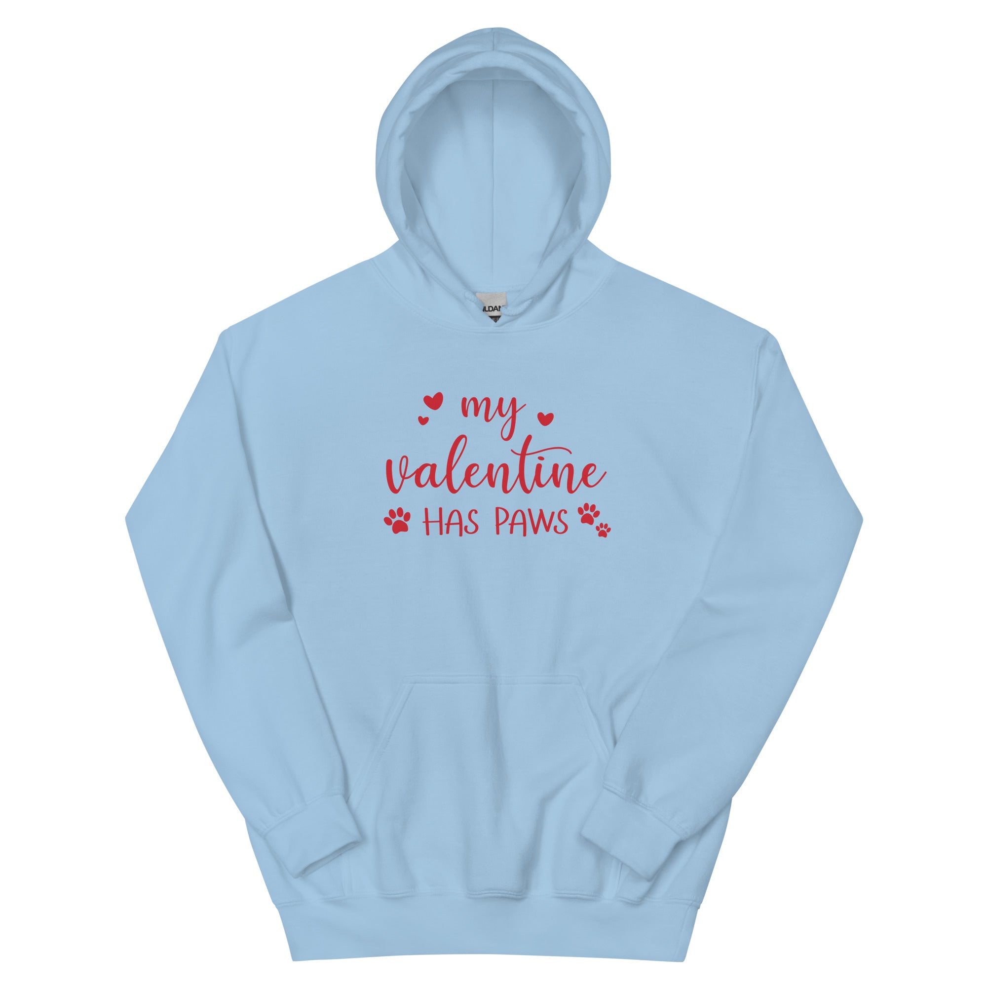 My Valentine Has Paws Hoodie、mySite、camillekostekn