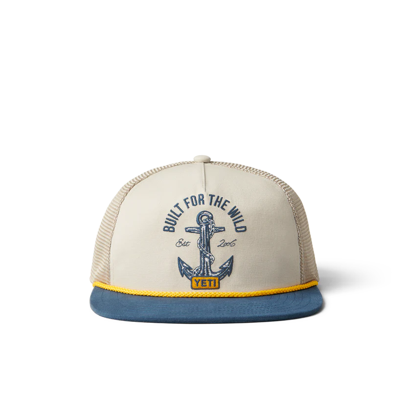 YETI Open Seas Rope Flat Brim Hat、mySite、noshort