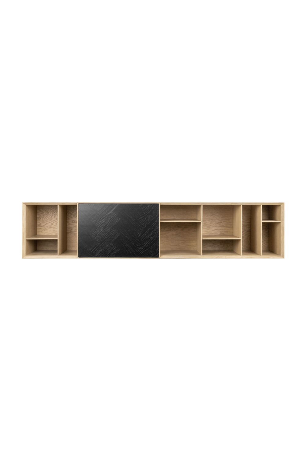 Herringbone Wooden Hanging Bookcase | Versmissen Bible、mySite、neckold