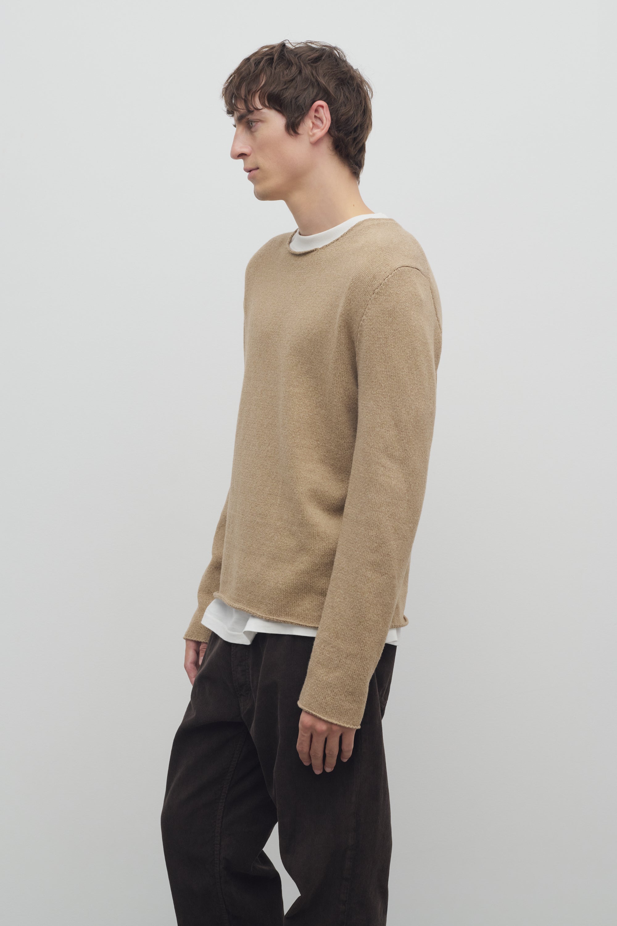 Shai Sweater in Virgin Wool and Cotton、mySite、aoinhome