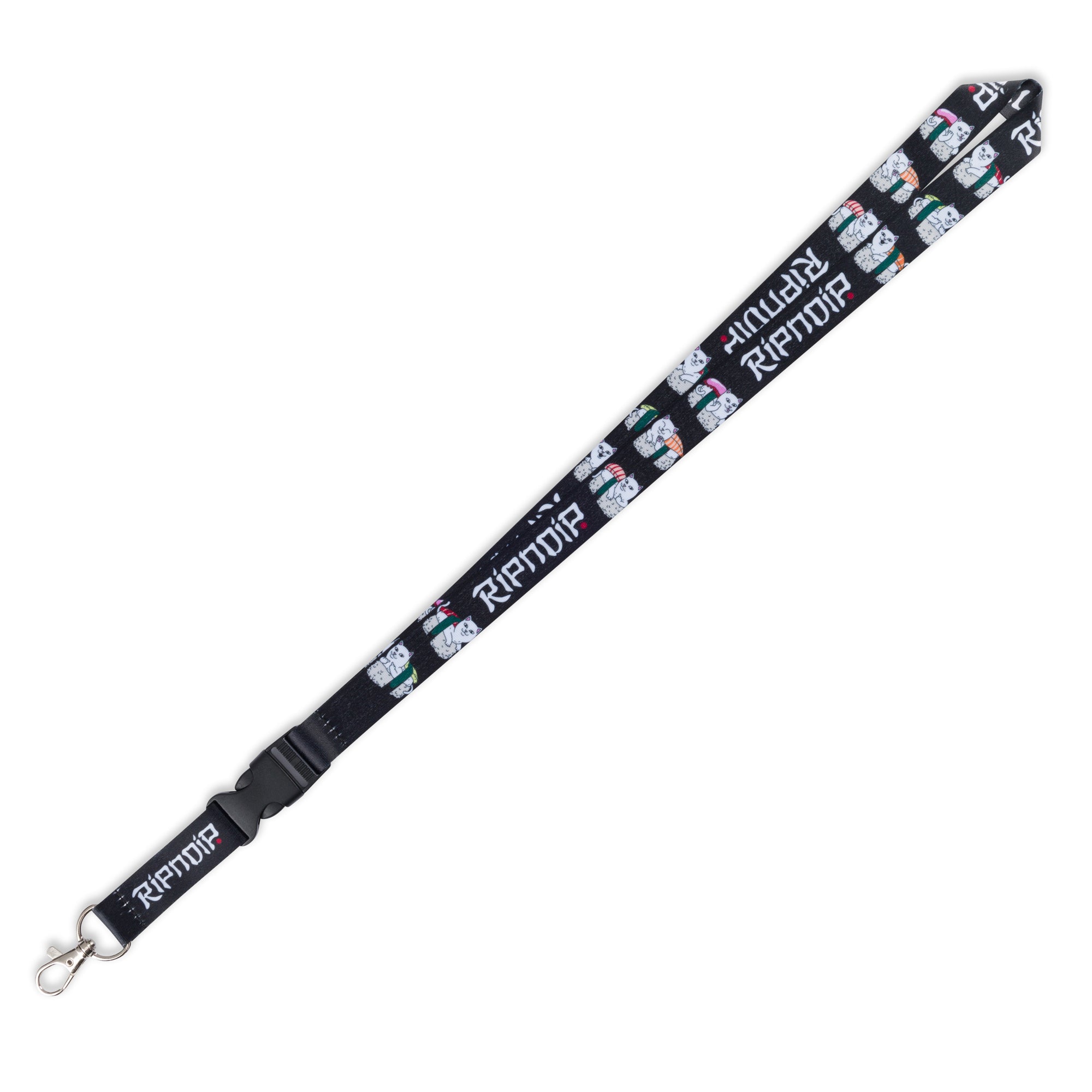  Sushi Nerm Lanyard (Black)、mySite、merchandisen