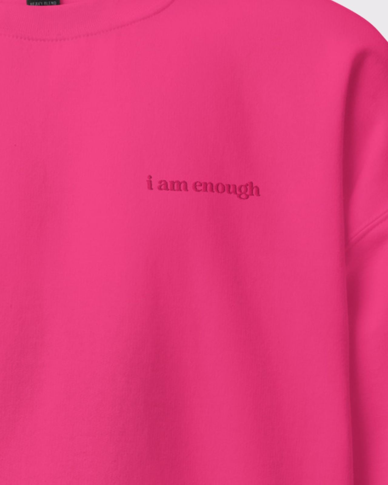 I Am Enough Unisex Crewneck、mySite、bengalsvssteelers