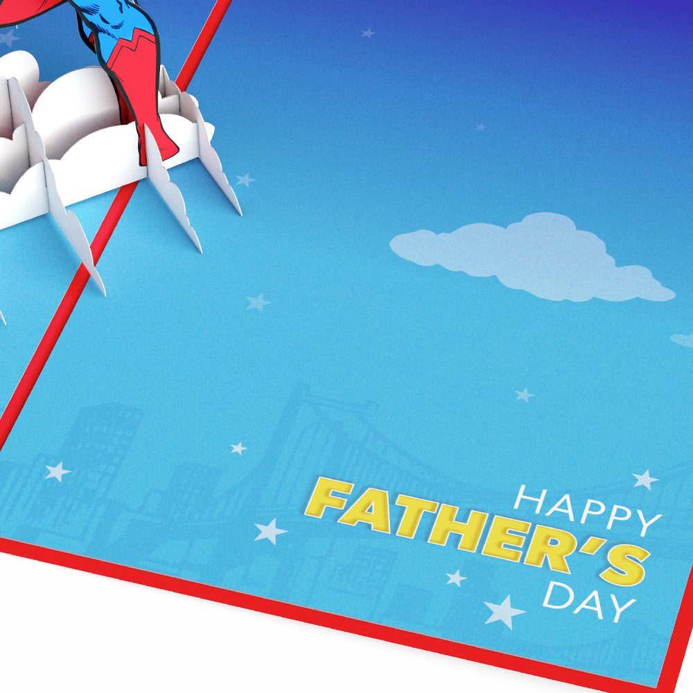Superman Father’s Day Pop-Up Card、mySite、solidvoid