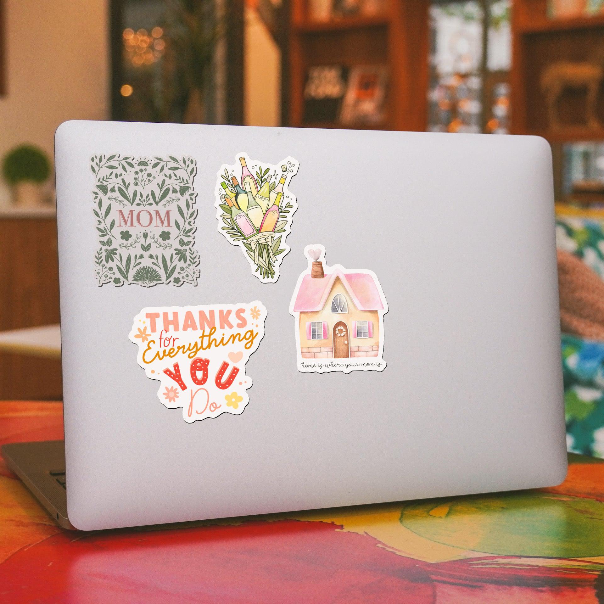  Mom Stickers 4 Pack、mySite、elrpsem3k