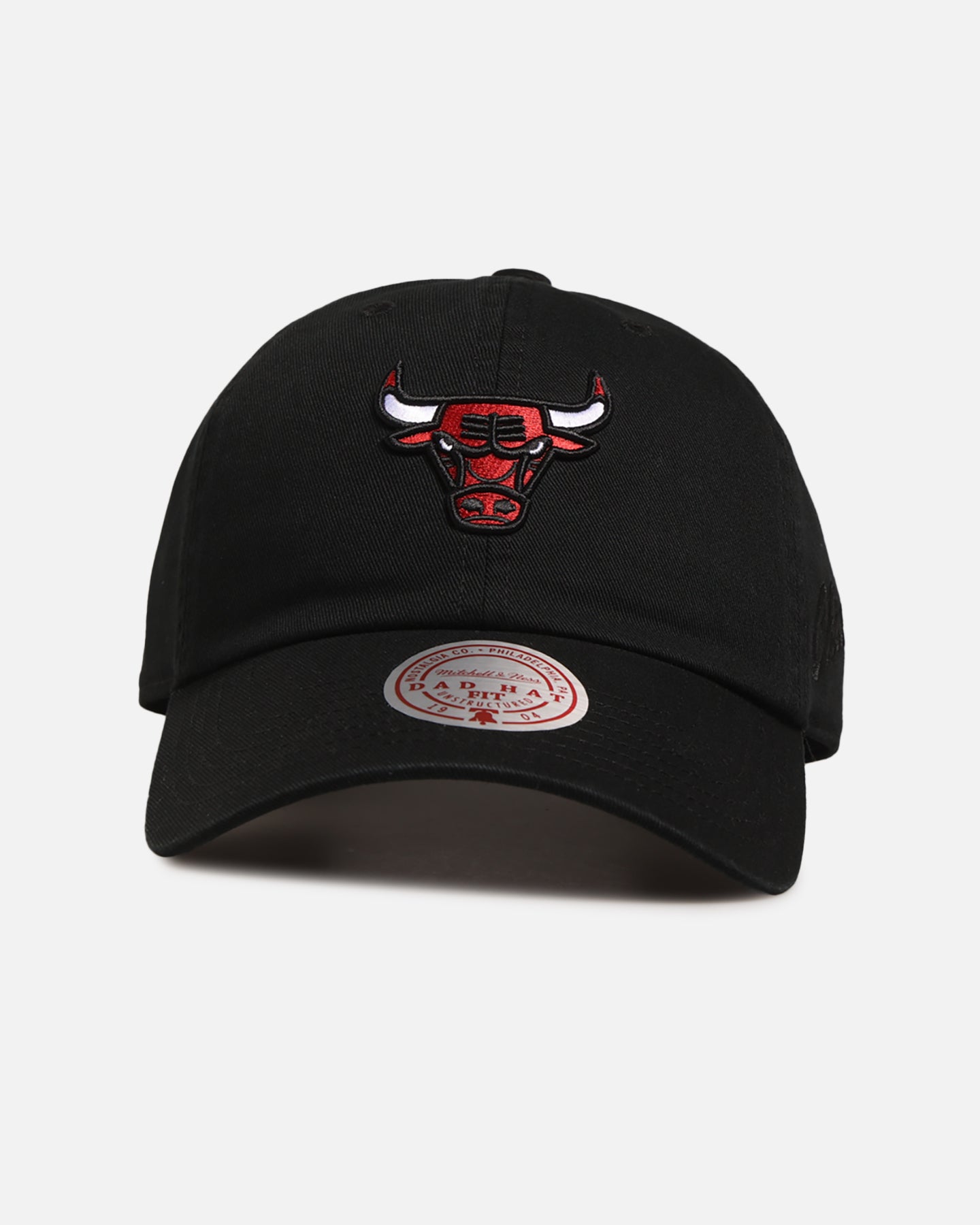 Mitchell & Ness Chicago Bulls 'Team Logo' Dad Fit Strapback Black、mySite、zt4zffjzw