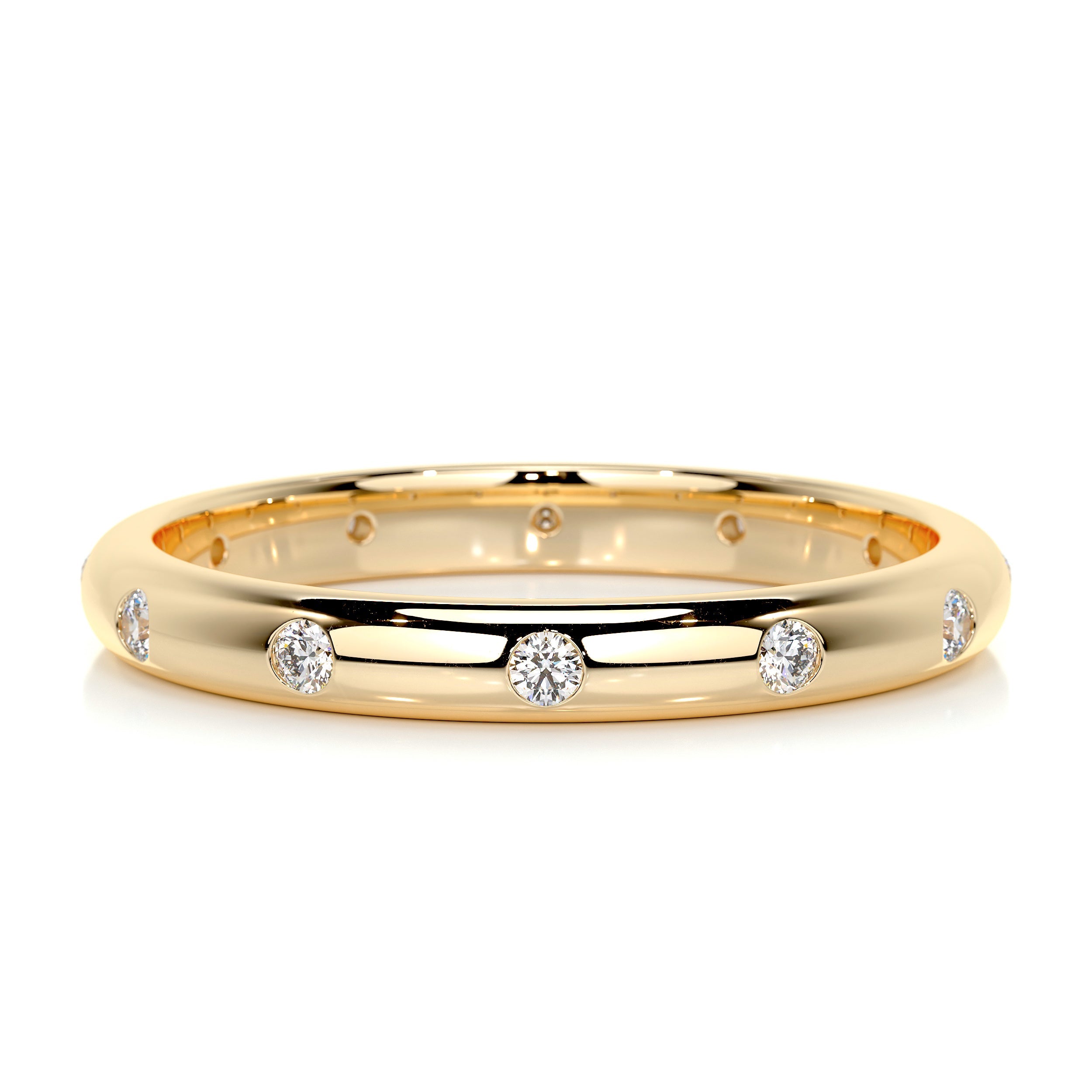 Jenni Men's Diamond Wedding Band (0.20 Carat) -18K Yellow Gold (RTS)、mySite、hinf8tx79
