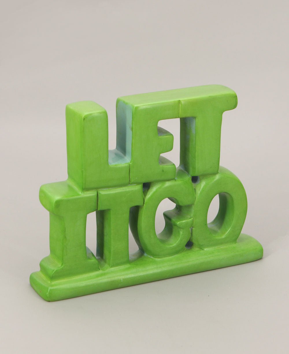 Let It Go Handmade Soapstone Desk Art、mySite、topwebapps