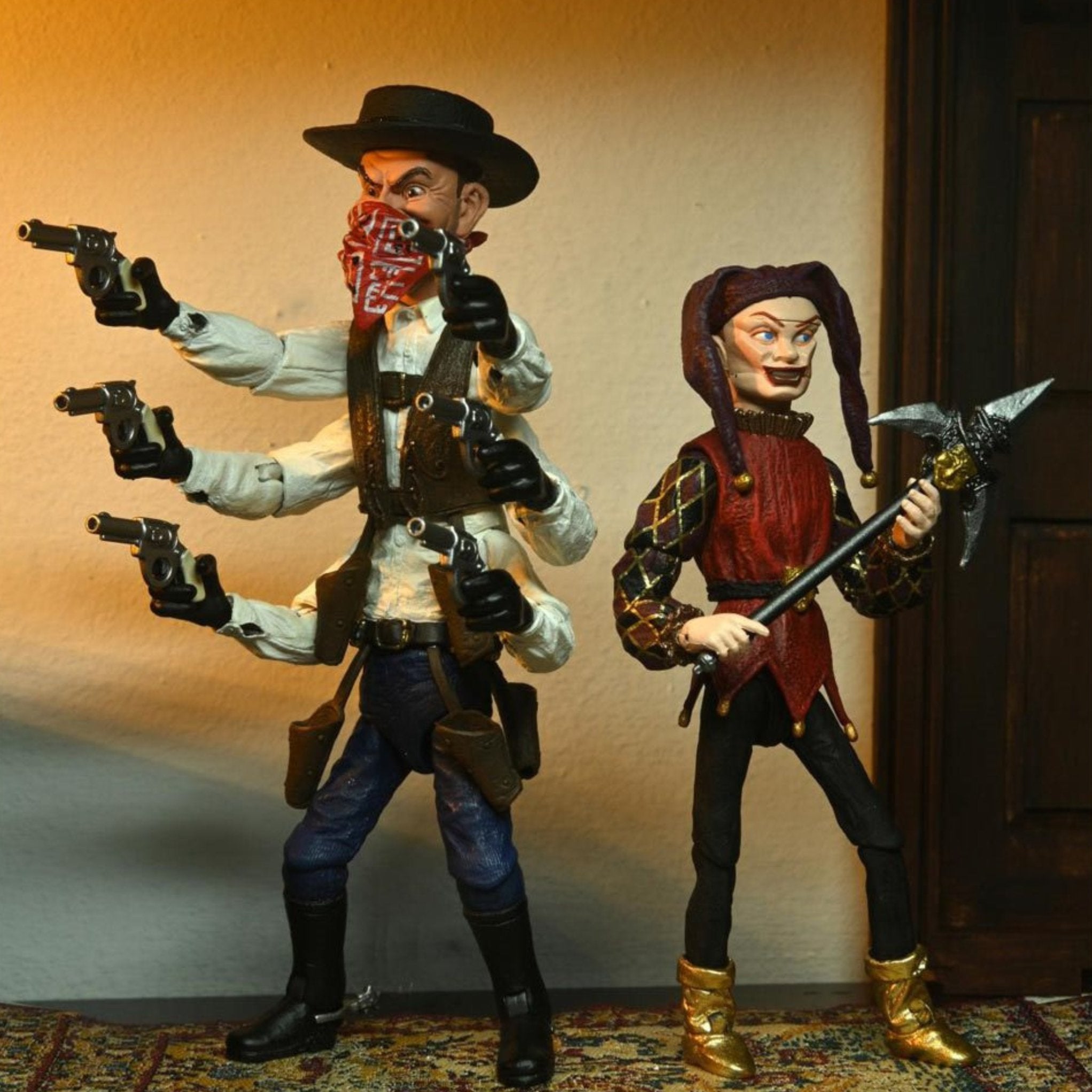 NECA Puppet Master Ultimate Six-Shooter & Jester 2-Pack、mySite、hgirdovlk