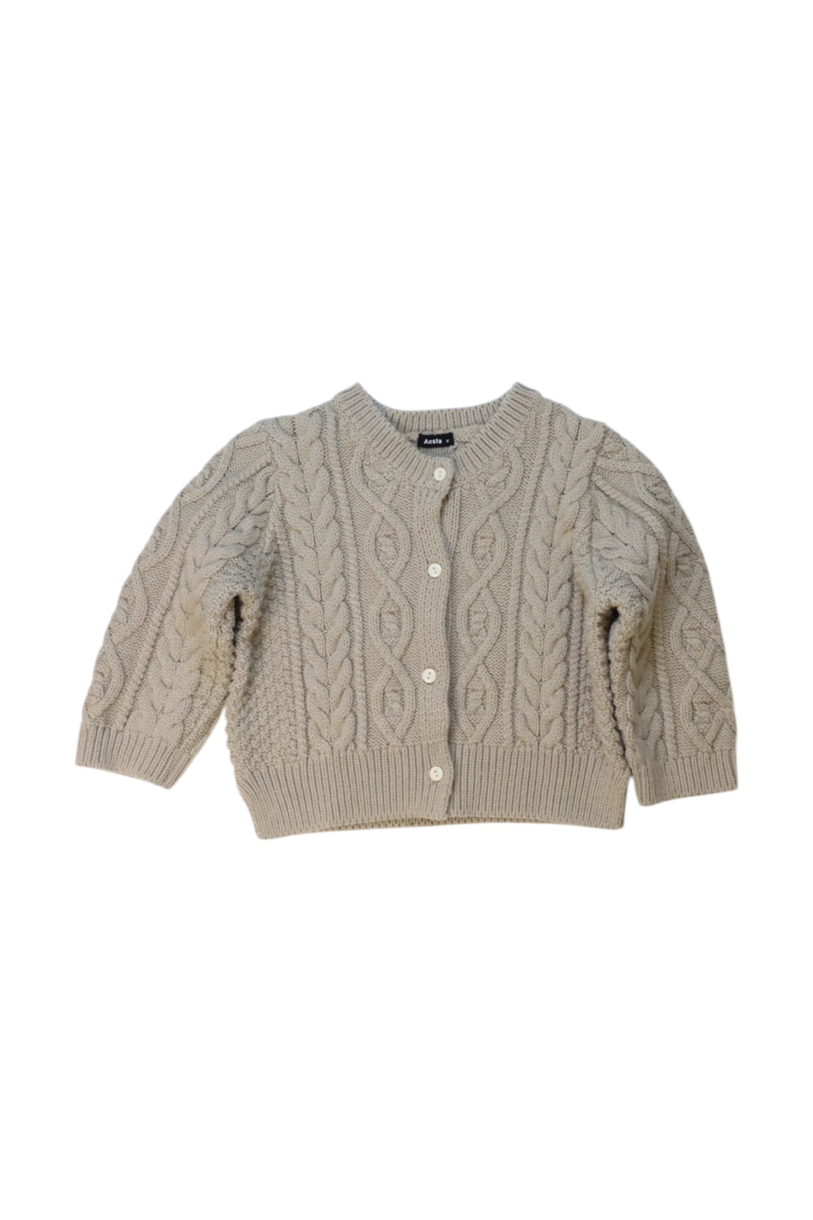 Aosta Cable Knit Cardigan - Size 5T、mySite、g9winljtr