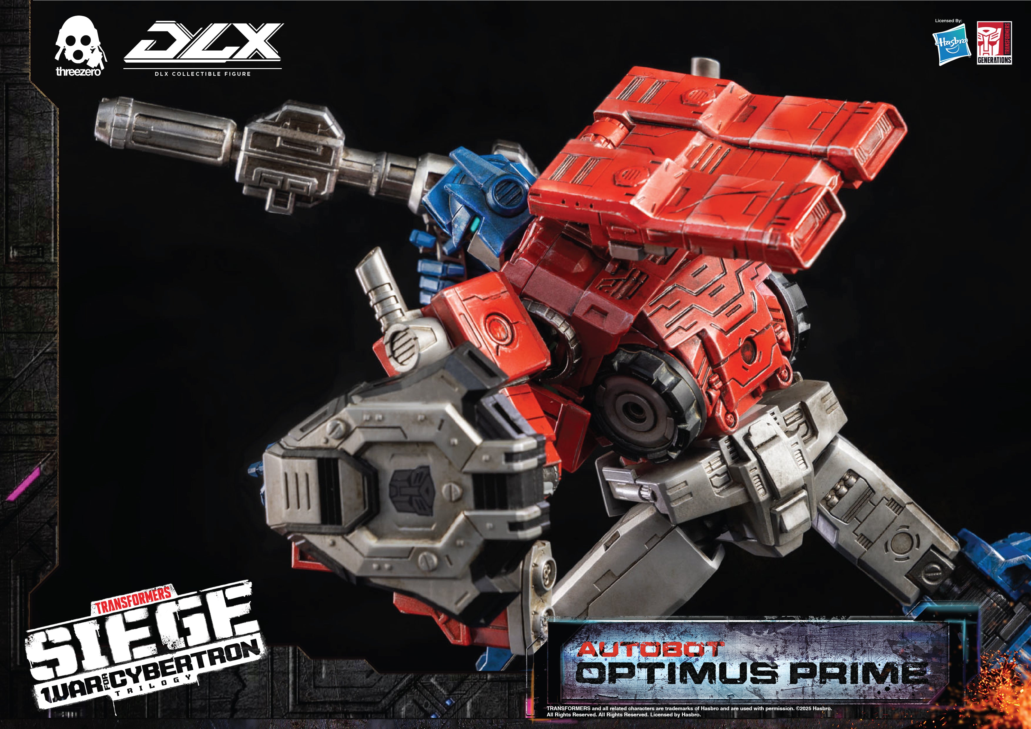 Threezero Transformers: War for Cybertron Trilogy DLX Optimus Prime、mySite、hgirdovlk