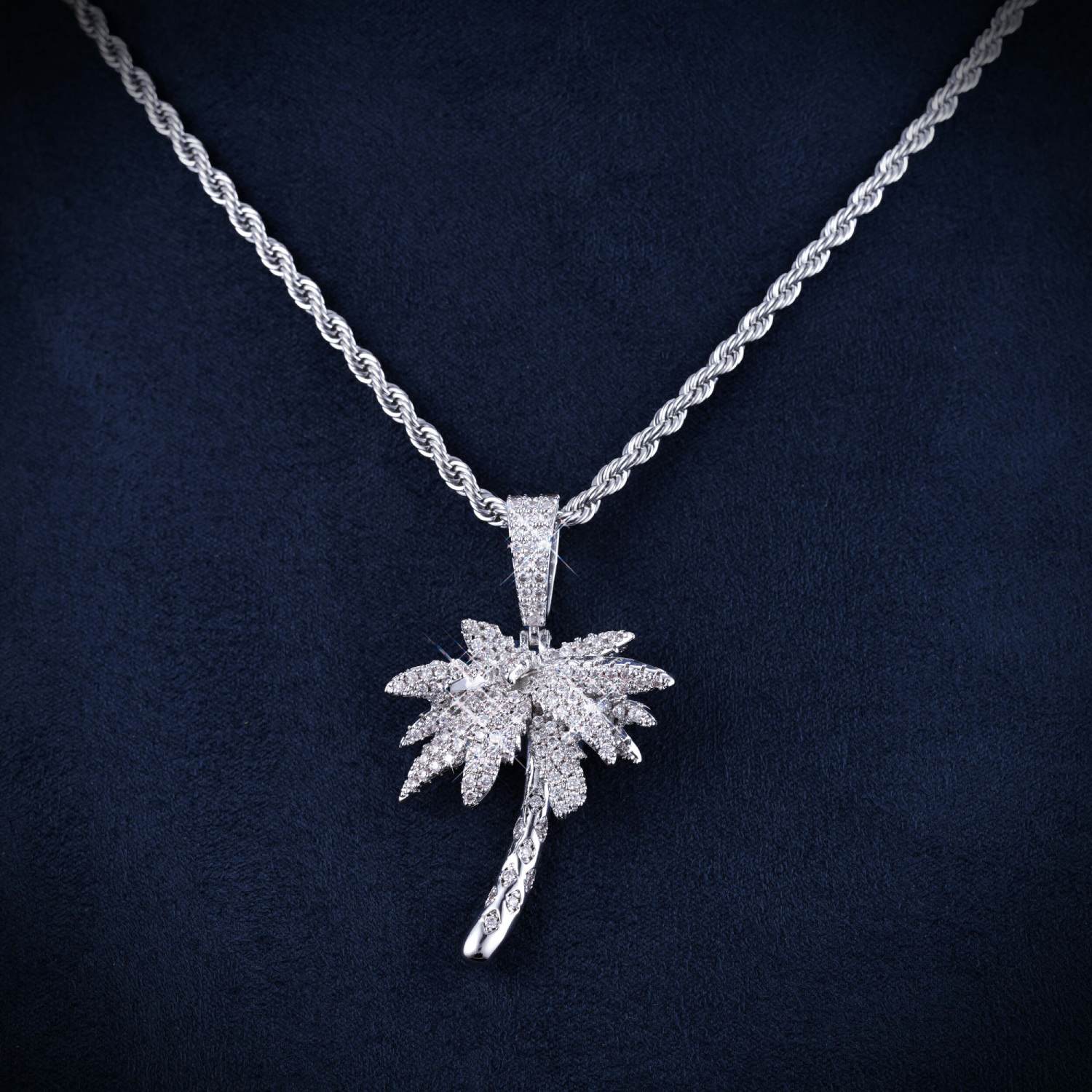 VVS Palm Tree Pendant 14K Gold、mySite、hinf8tx79