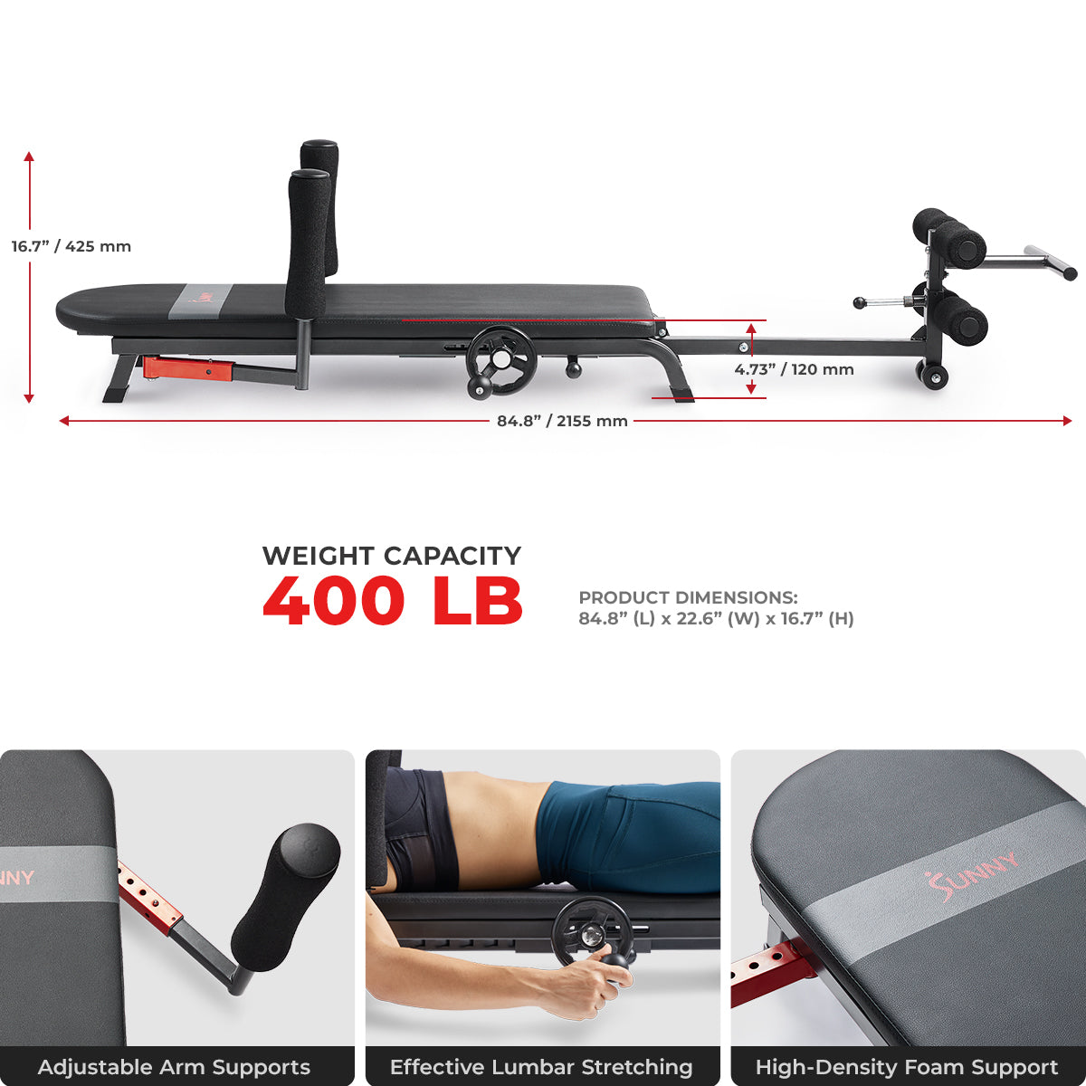  Adjustable Stretch and Decompression Table、mySite、ghnorth