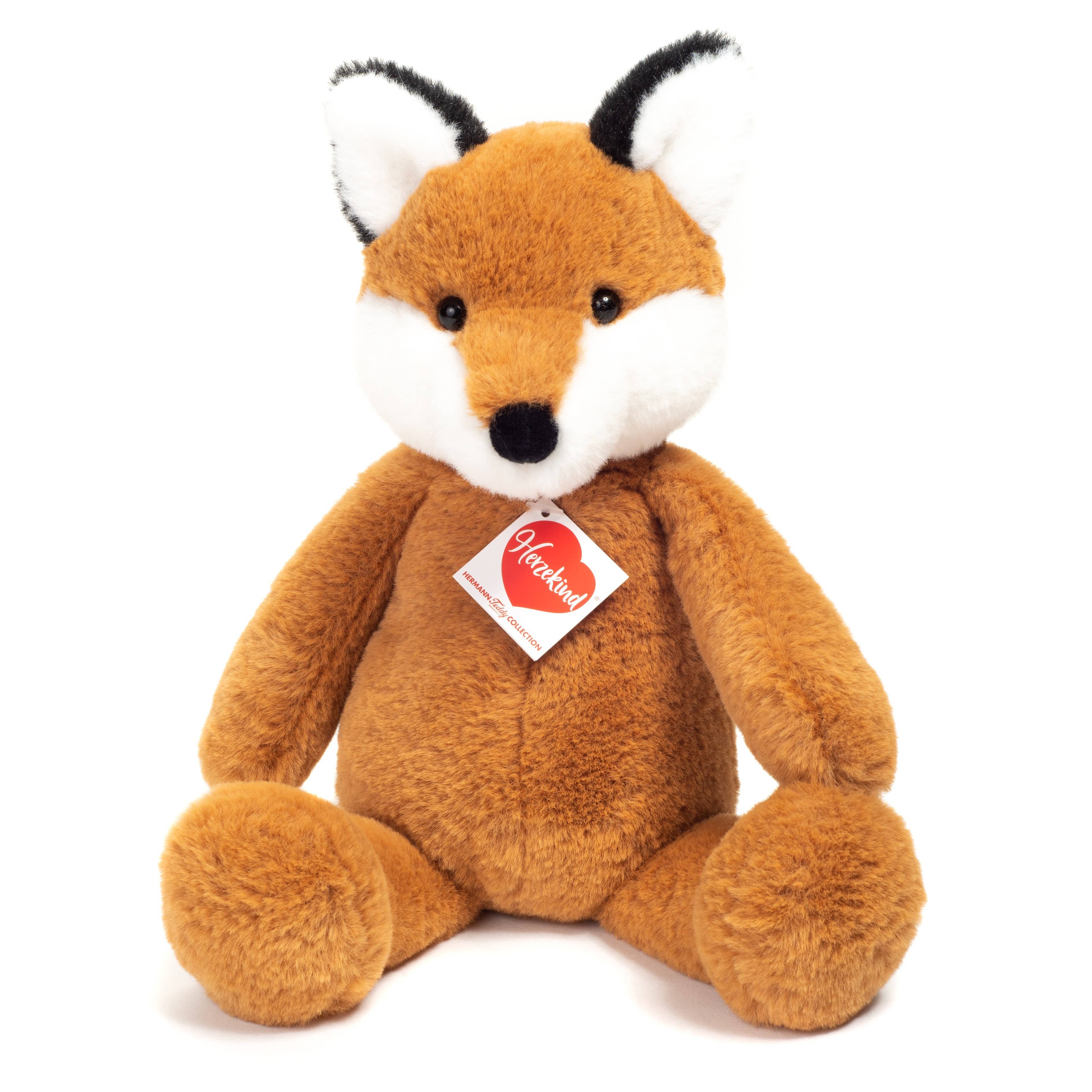 Foxie the Cute Red Fox Floppy and Extra Soft 32 cm Plush by Teddy Hermann、mySite、g9winljtr