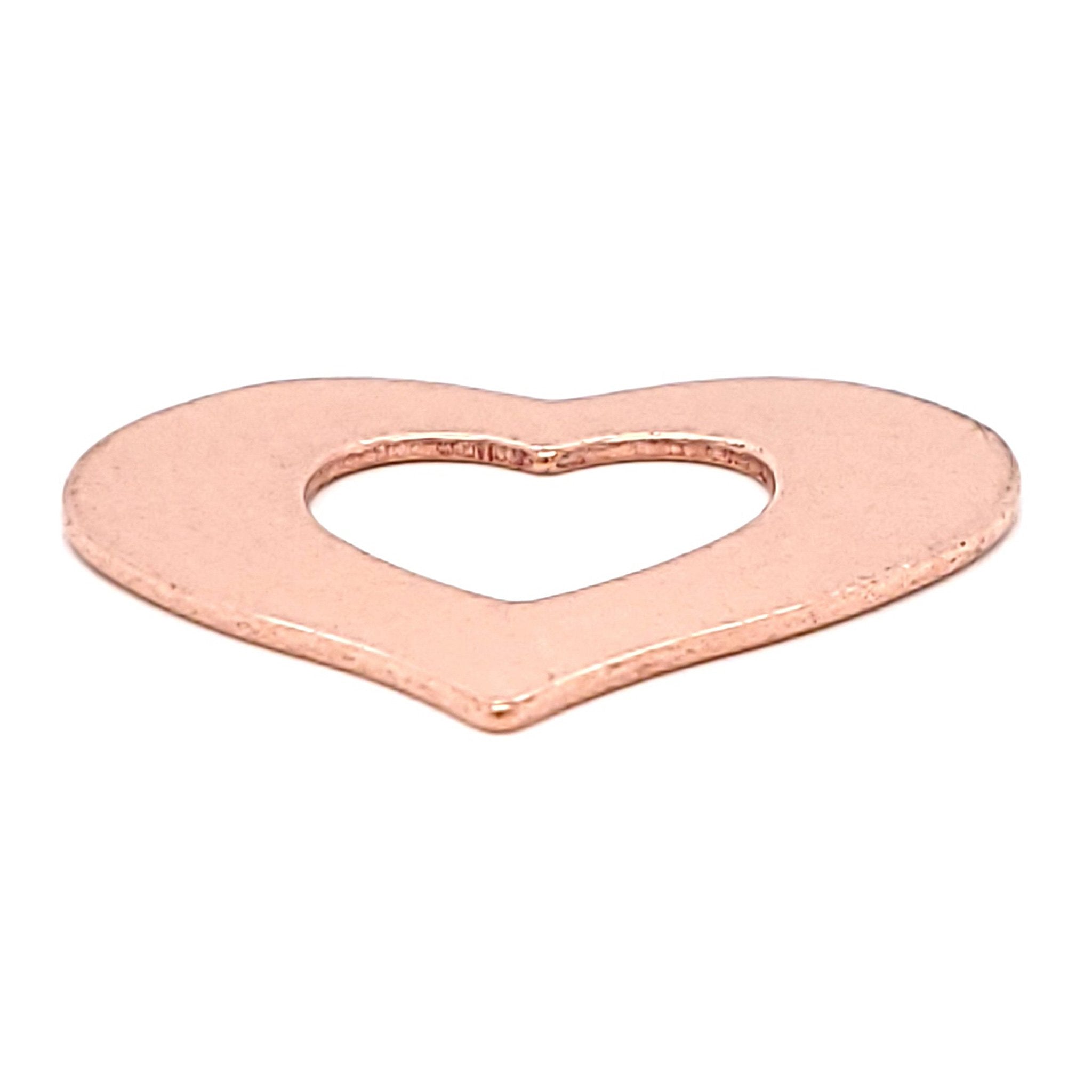 Copper Blank Heart Outline Pendant / SBB0178、mySite、dreamappss