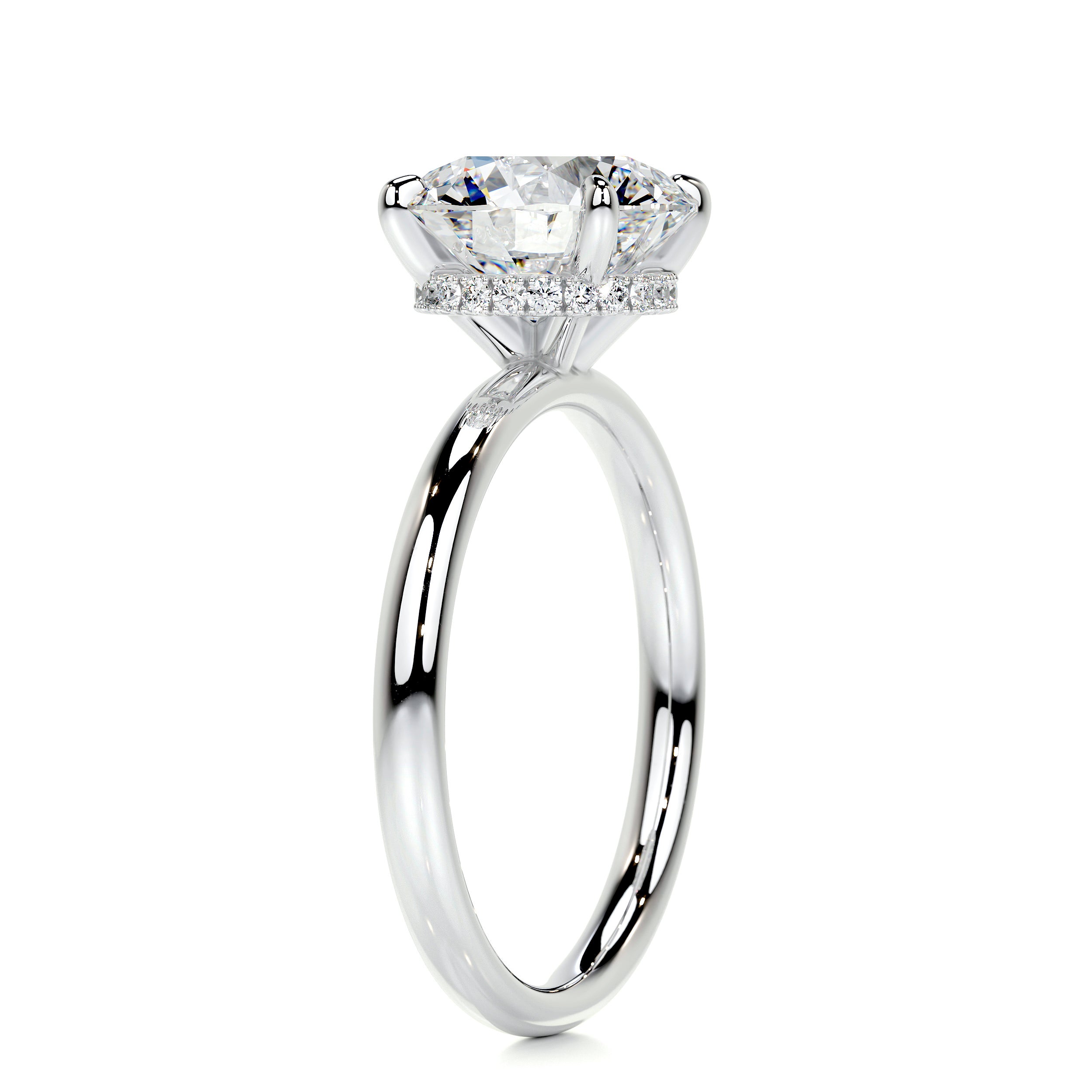 Willow Diamond Engagement Ring -18K White Gold、mySite、hinf8tx79