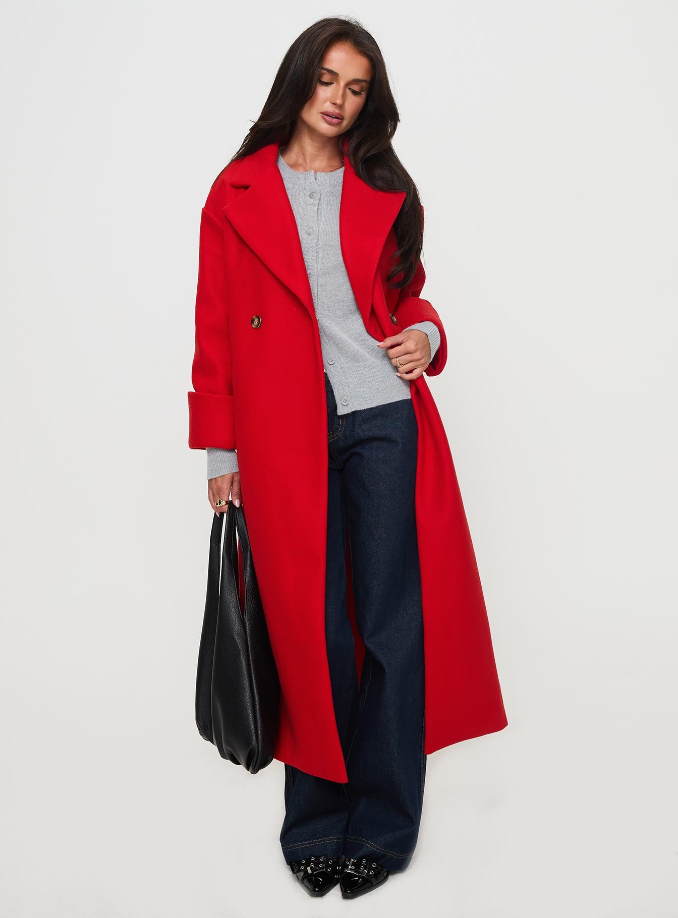 Mirandah Coat Red、mySite、solidvoid