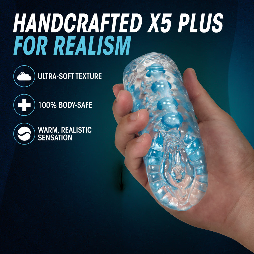 M For Men By Blush® | Super Stroker Clear Masturbator / Stroker、mySite、bottomscart