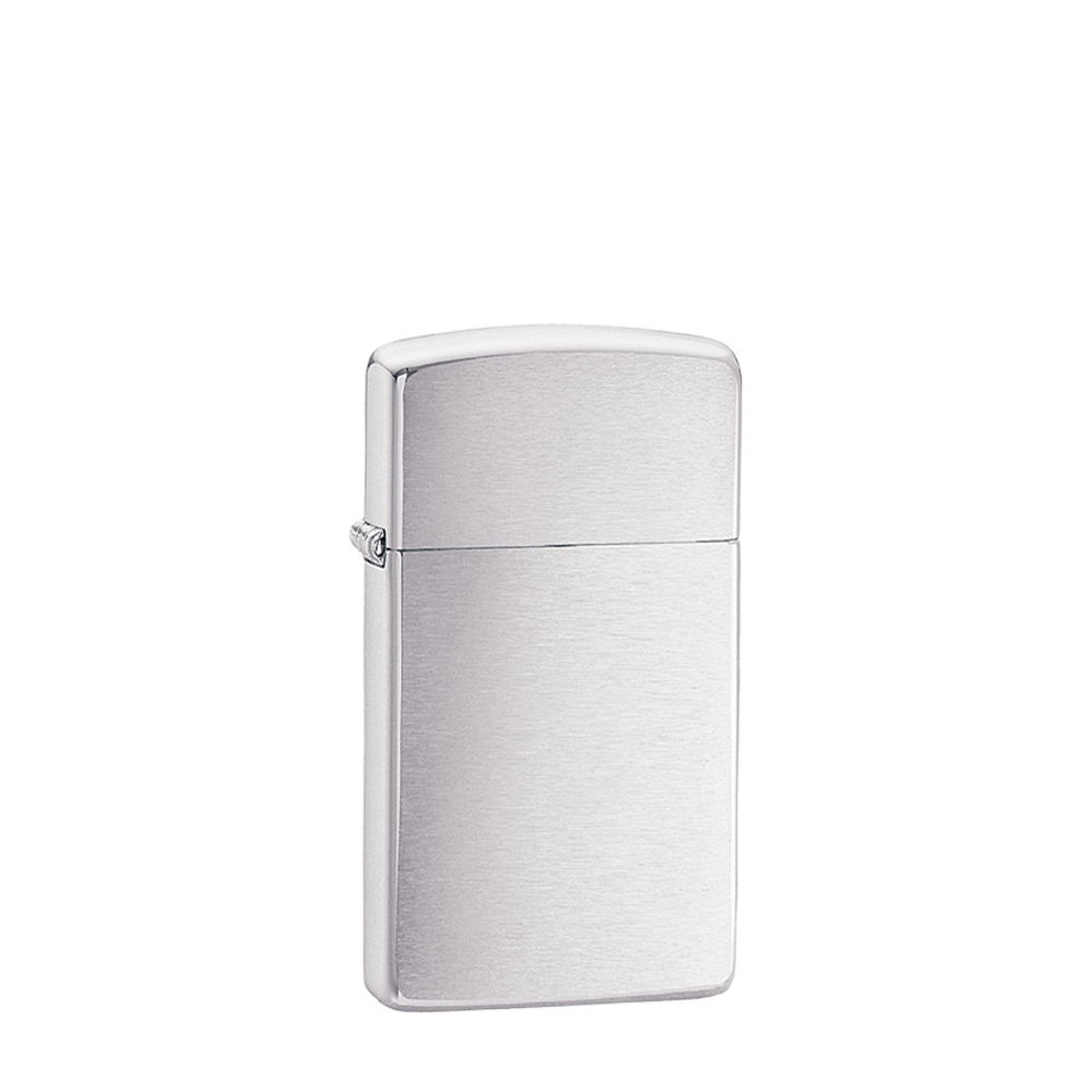 Zippo Slim Matte Chromes、mySite、noshort