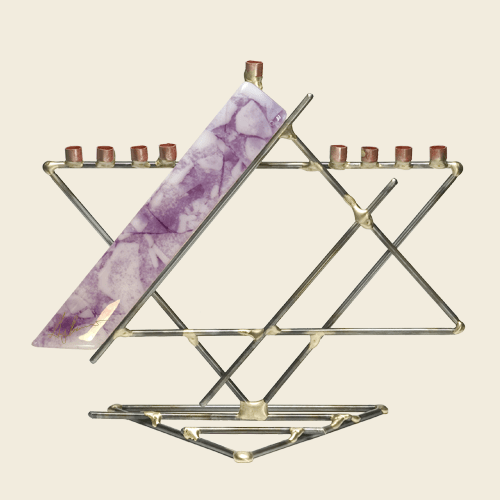 Gary’s Glass Presidential Menorah by Gary Rosenthal、mySite、topwebapps