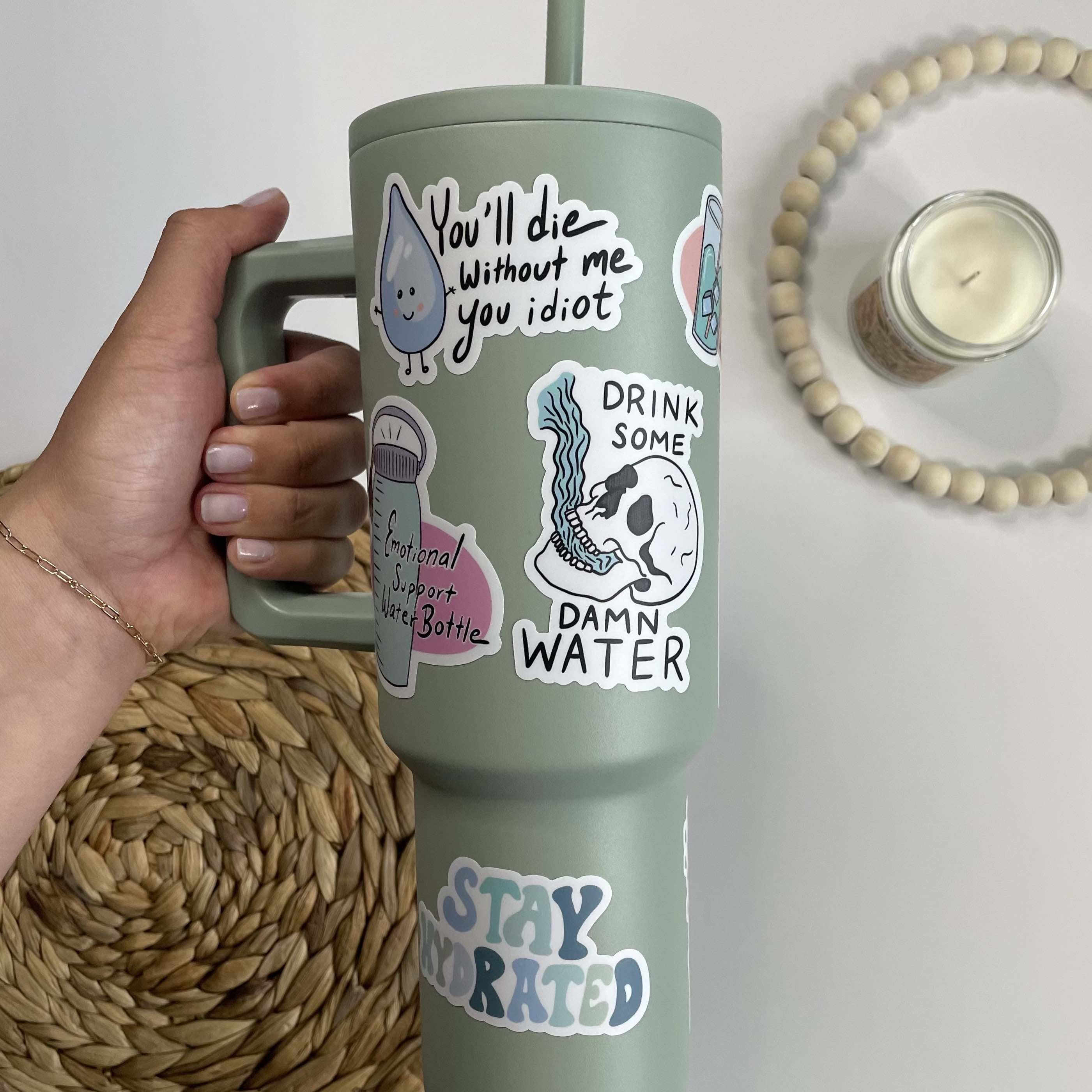  Stay Hydrated Sticker 11 Pack、mySite、elrpsem3k