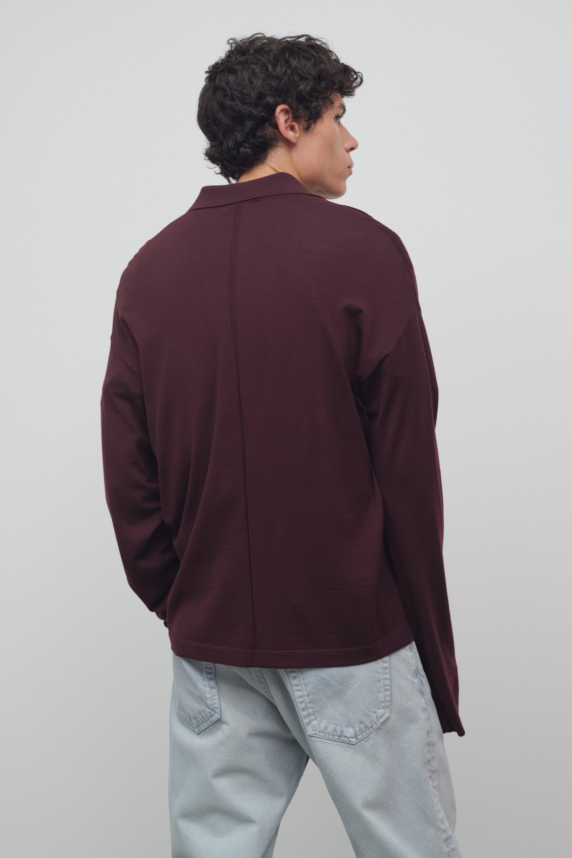 Miso Polo in Wool、mySite、aoinhome