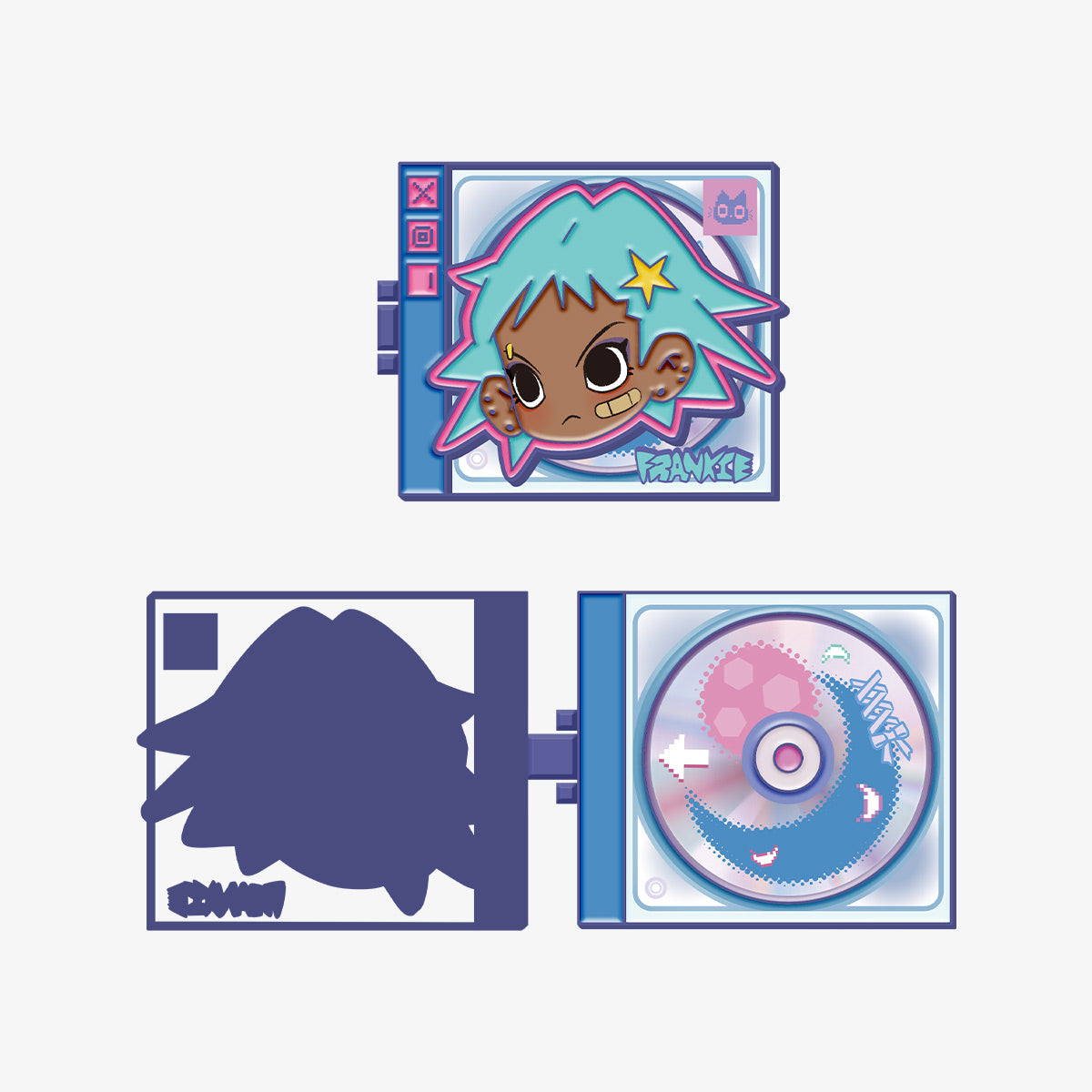  POP MART Lil Peach Riot: Loading! Series-Pin、mySite、greenlandpopulation