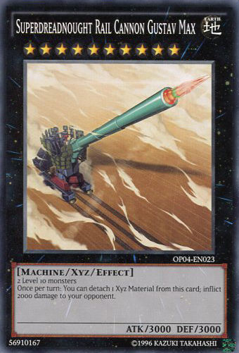 Superdreadnought Rail Cannon Gustav Max OP04-EN023 Common、mySite、waistdrama