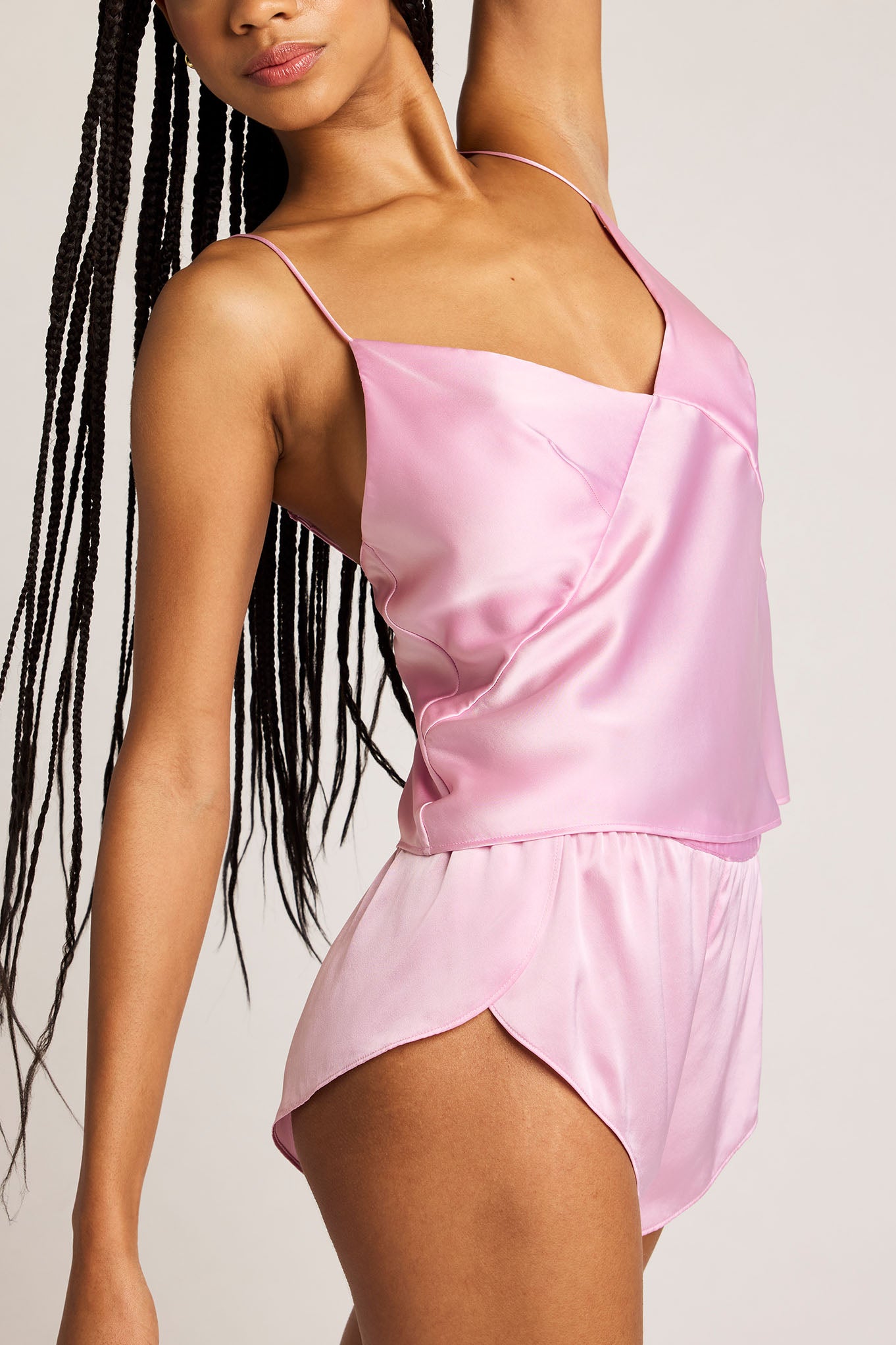 Eclipse Silk Mini Short in Babe、mySite、bengalsvssteelers