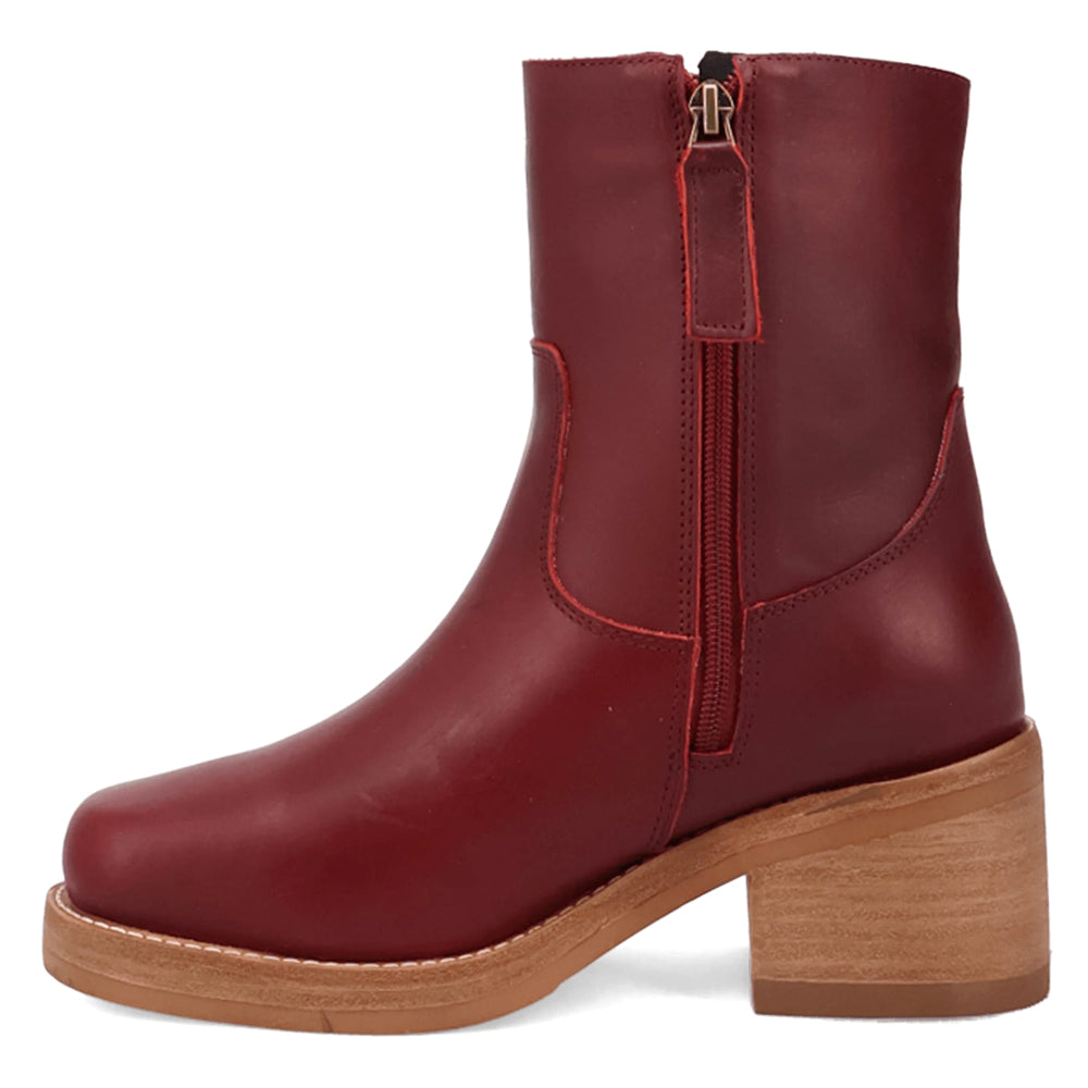 Roxy Round Toe Block Heel Zippered Boots、mySite、gtrtttuynbv