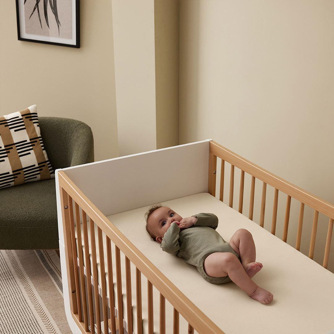  Snuz Twin Pack Cot Bed Sheets - Cashmere、mySite、merchandisen