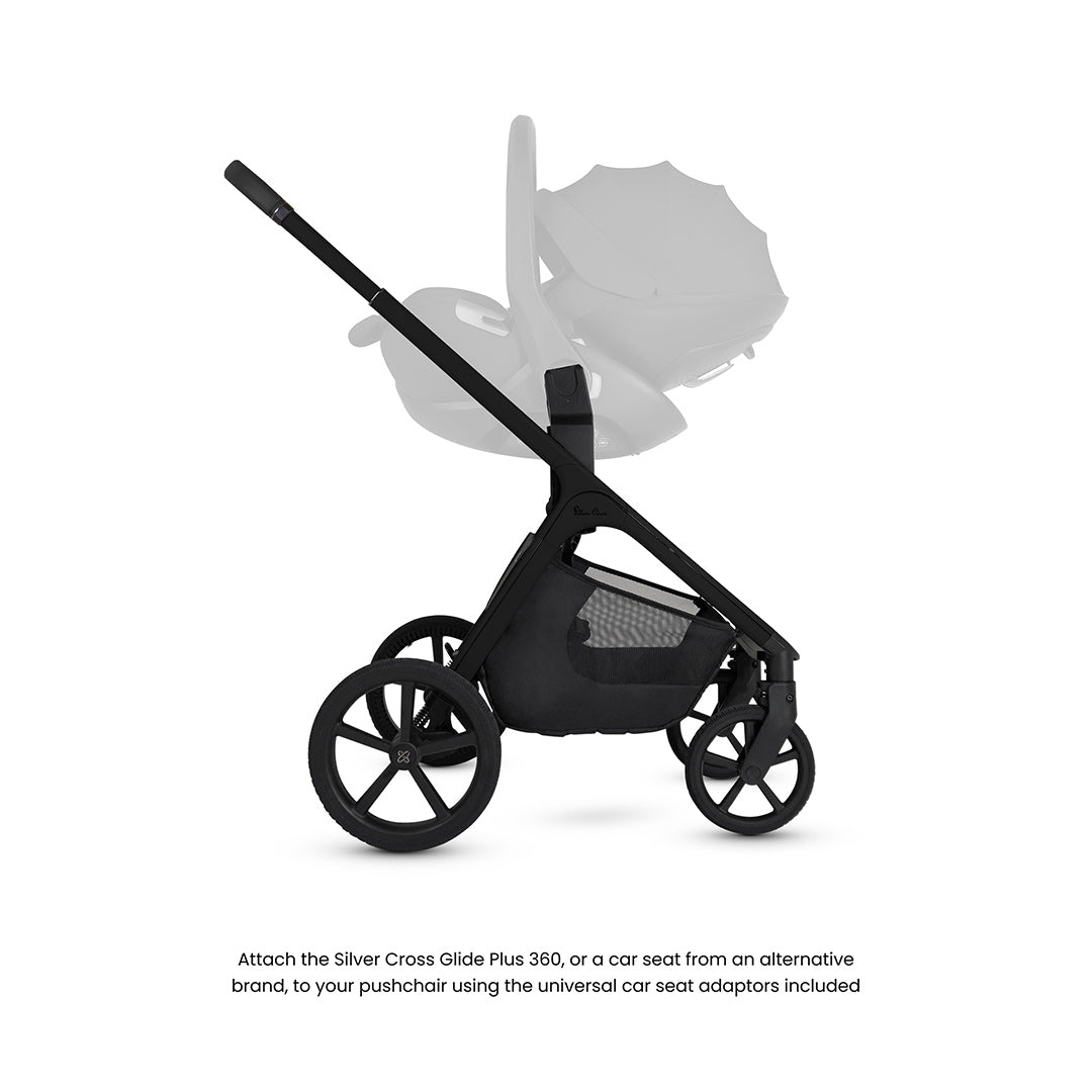  Silver Cross Cove Pushchair Accessory Bundle - Onyx、mySite、merchandisen