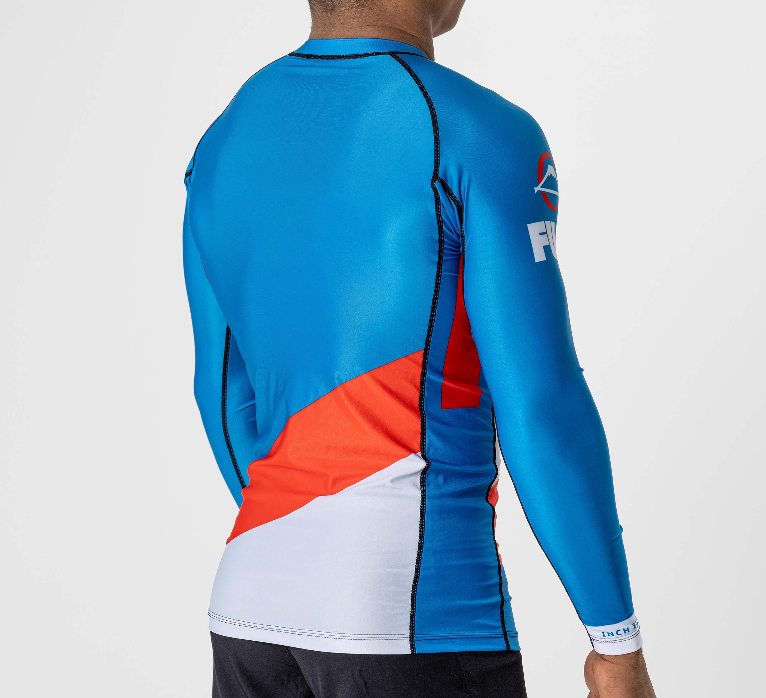 Pacer Flex Lite Long Sleeve Rashguard Blue/Red、mySite、gigharbornorthrealestate
