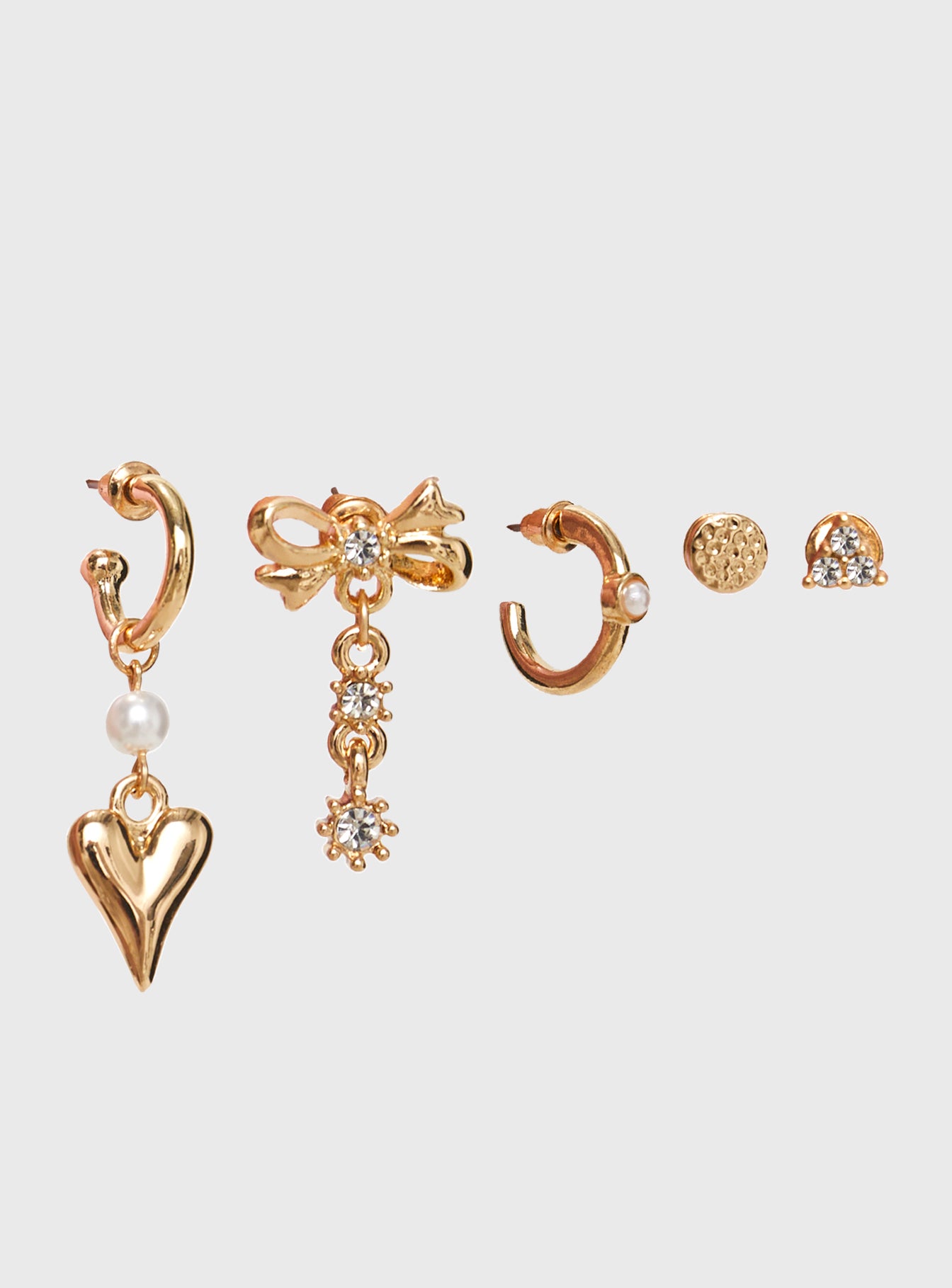 Honeymoon Earring Pack Gold、mySite、solidvoid