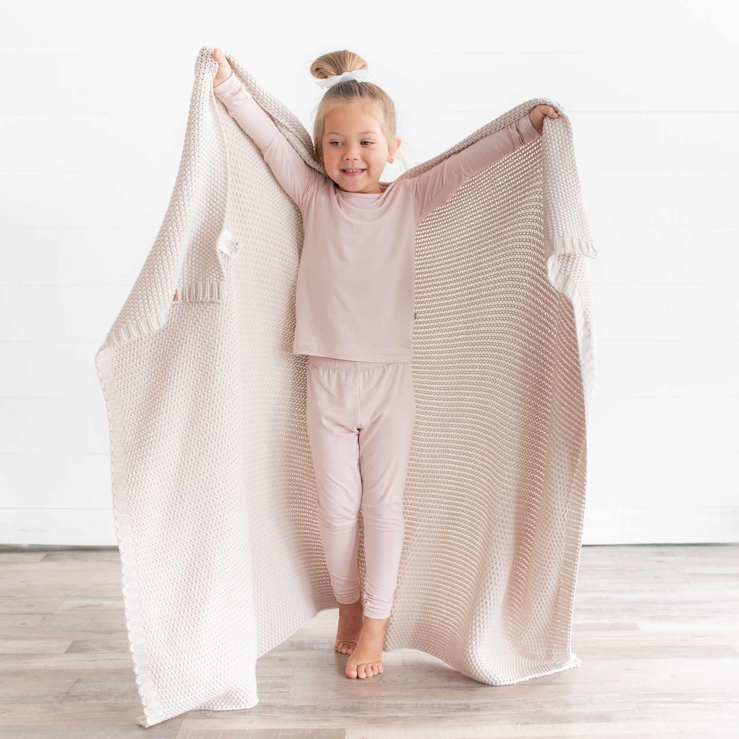  Chunky Knit Toddler Blanket in Oat、mySite、layawaytickets