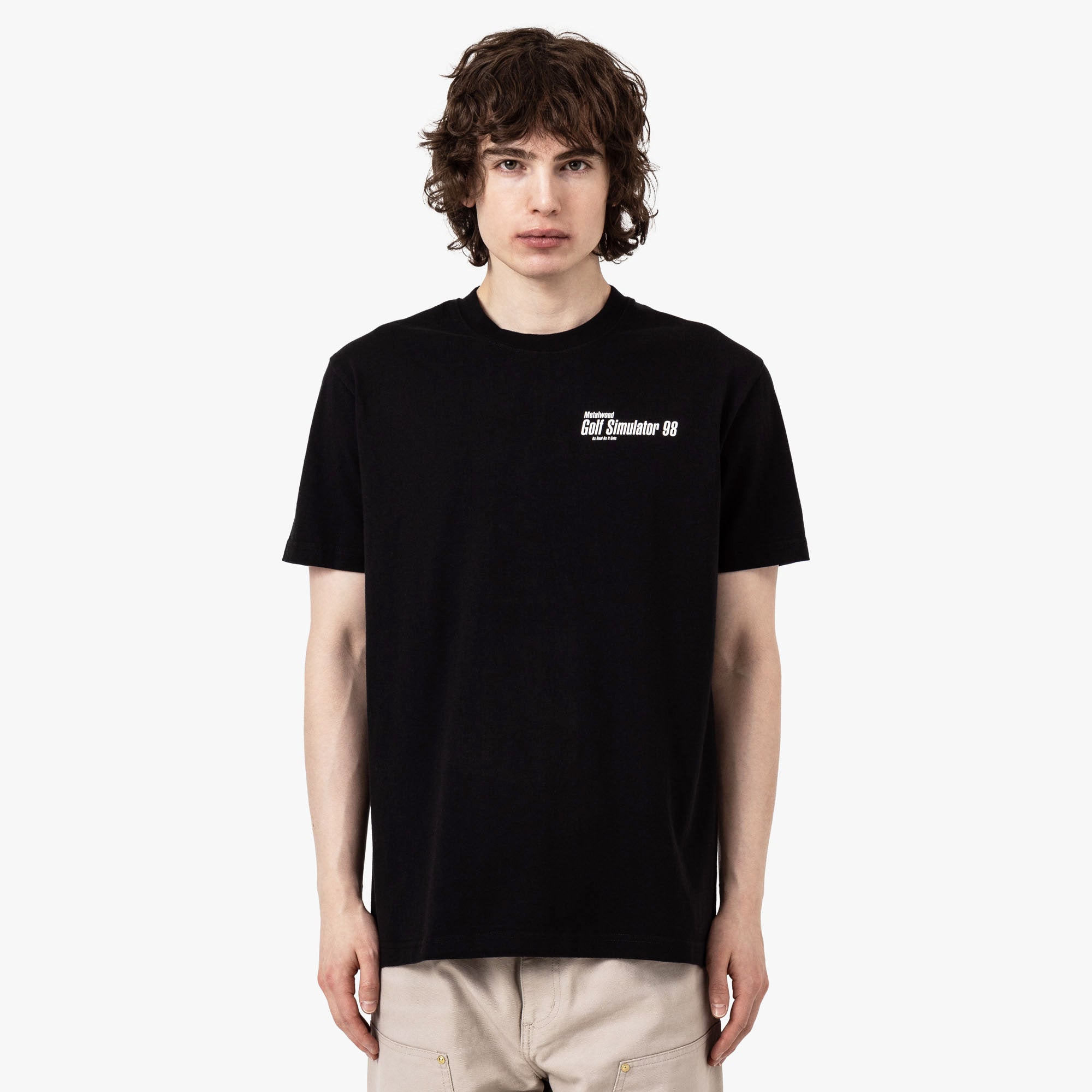  Metalwood Simulator 98 T-Shirt Black、mySite、merchandisen