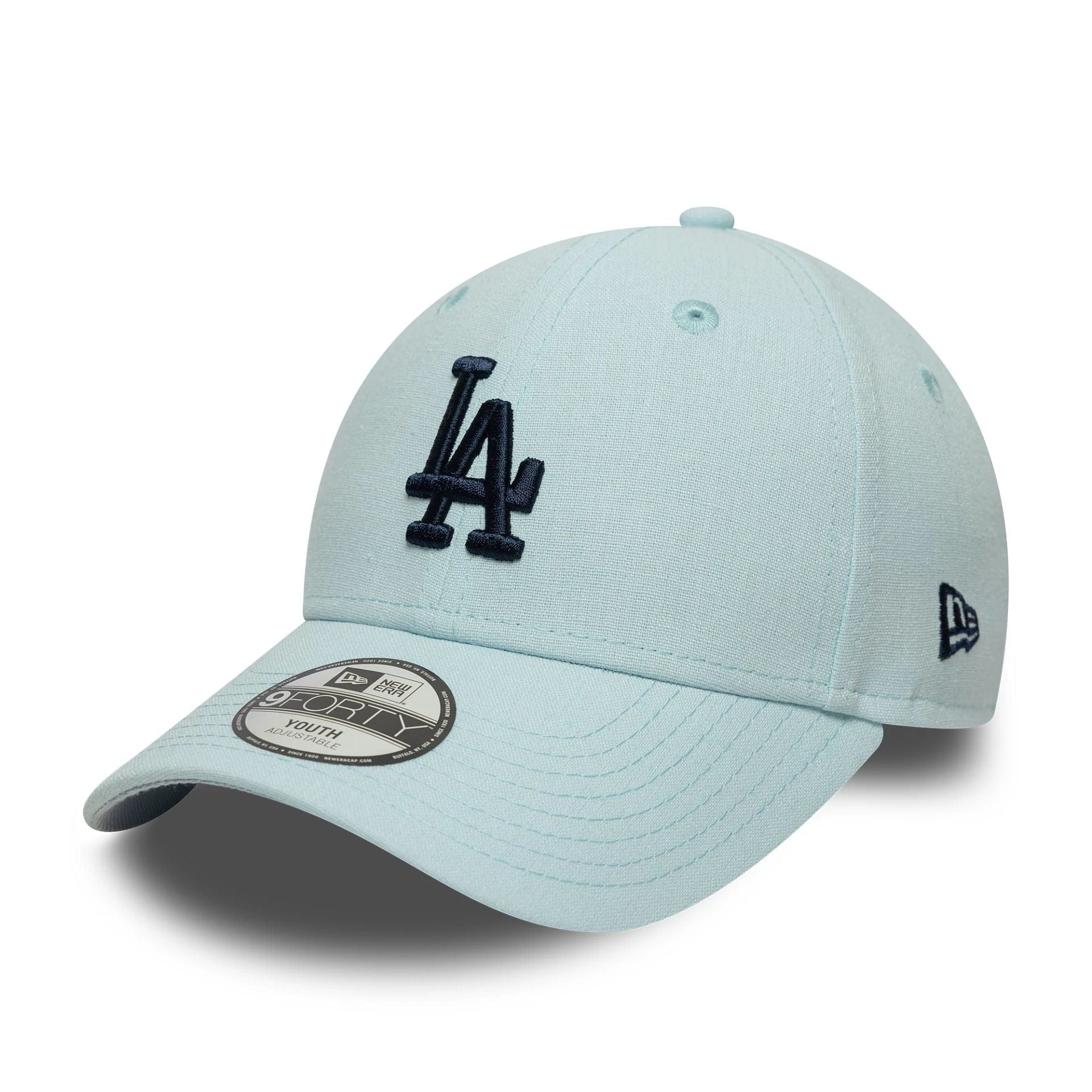 LA Dodgers Youth MLB Linen Pastel Blue 9FORTY Adjustable Cap、mySite、vikingsvslions
