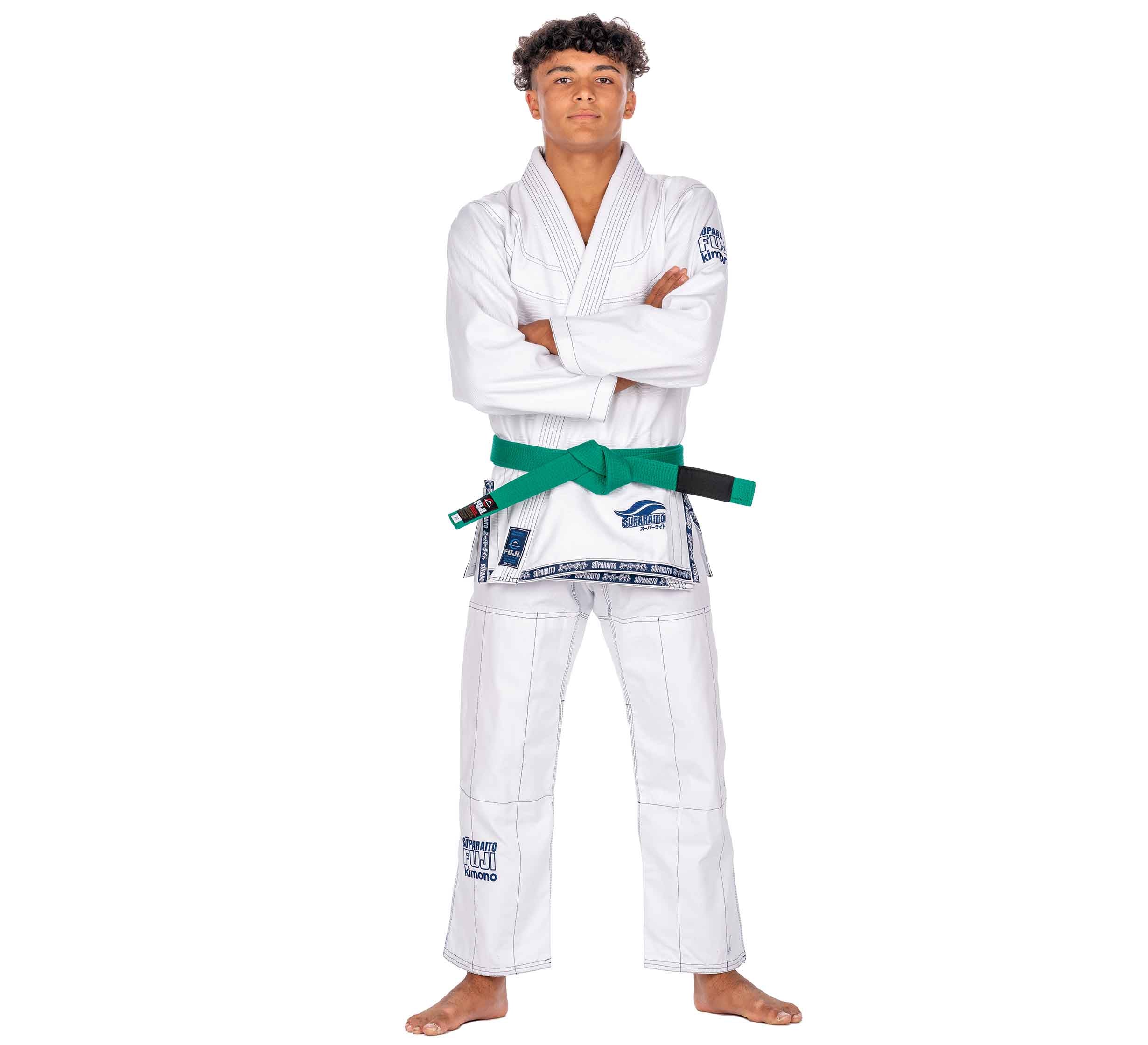 Suparaito Kids White BJJ Gi、mySite、gigharbornorthrealestate