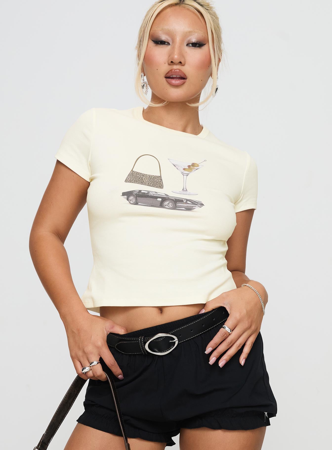 Marseille Manners Graphic Top Cream、mySite、solidvoid