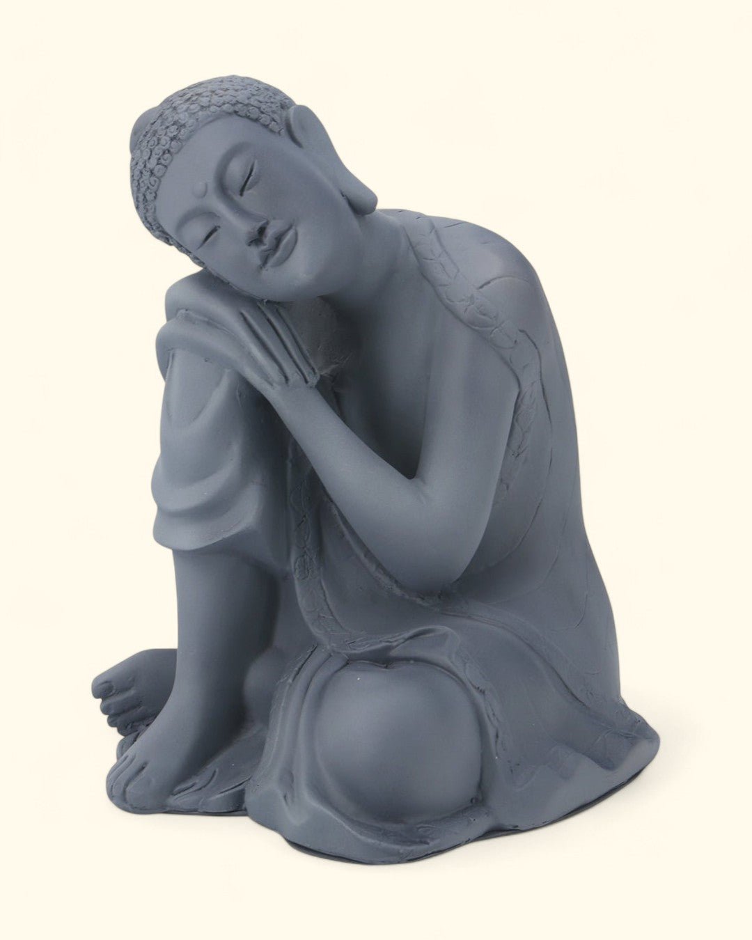Resting Buddha Statue Grey、mySite、topwebapps
